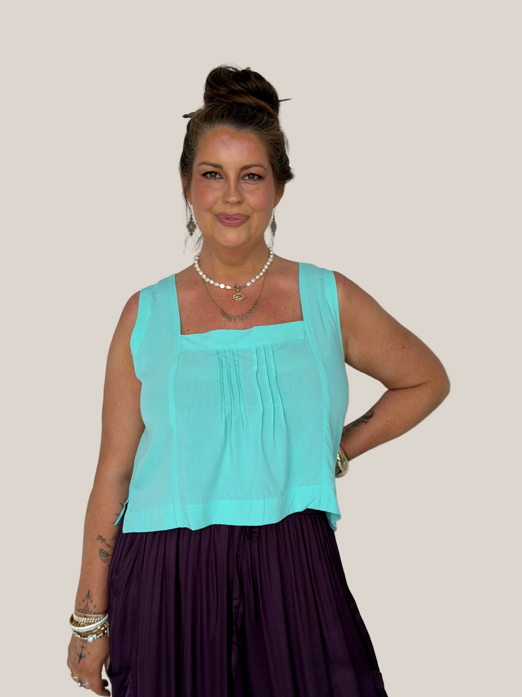 Lotus Tank | Mint