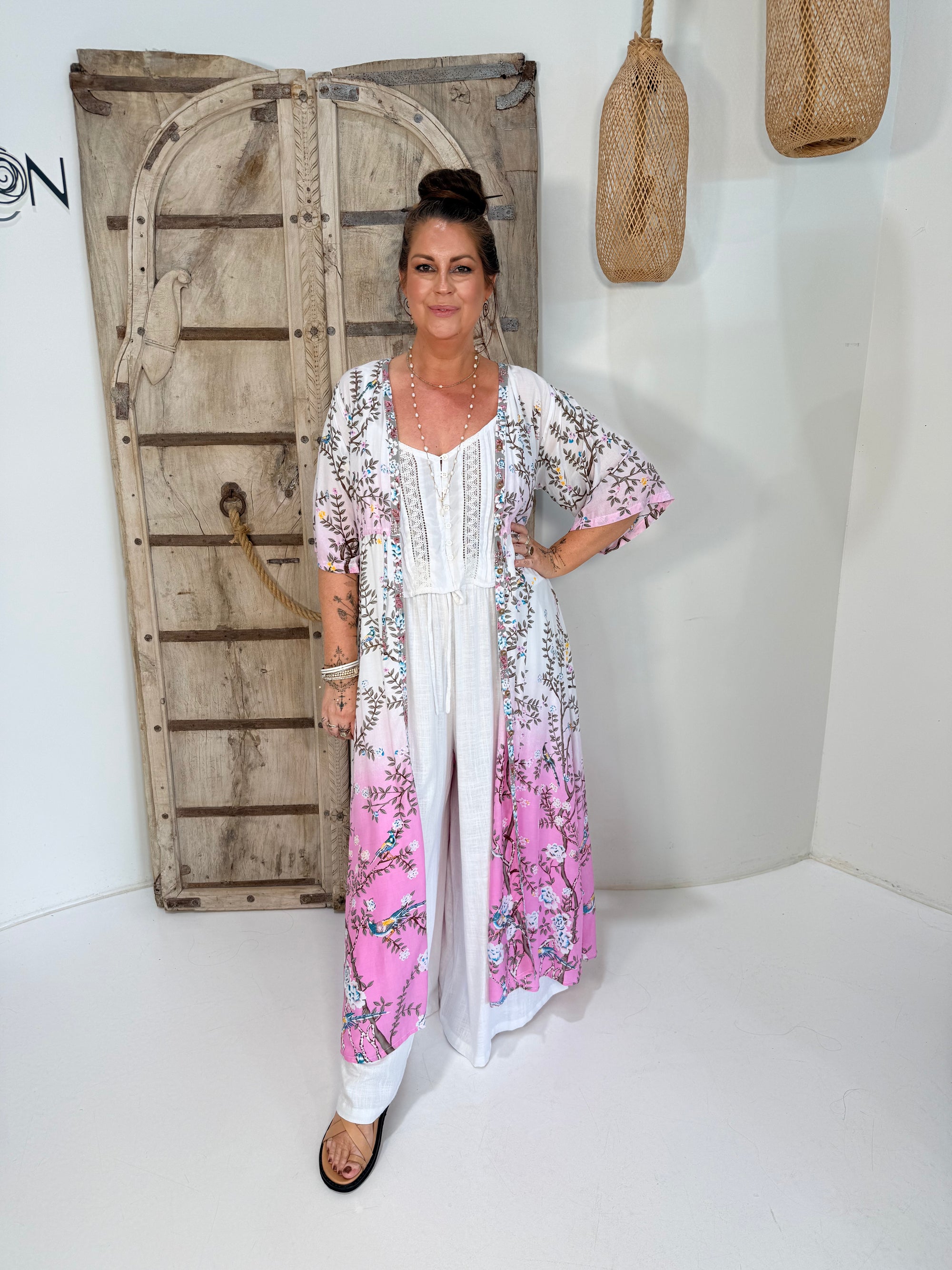 Morocco Dress | Lovebird Pink