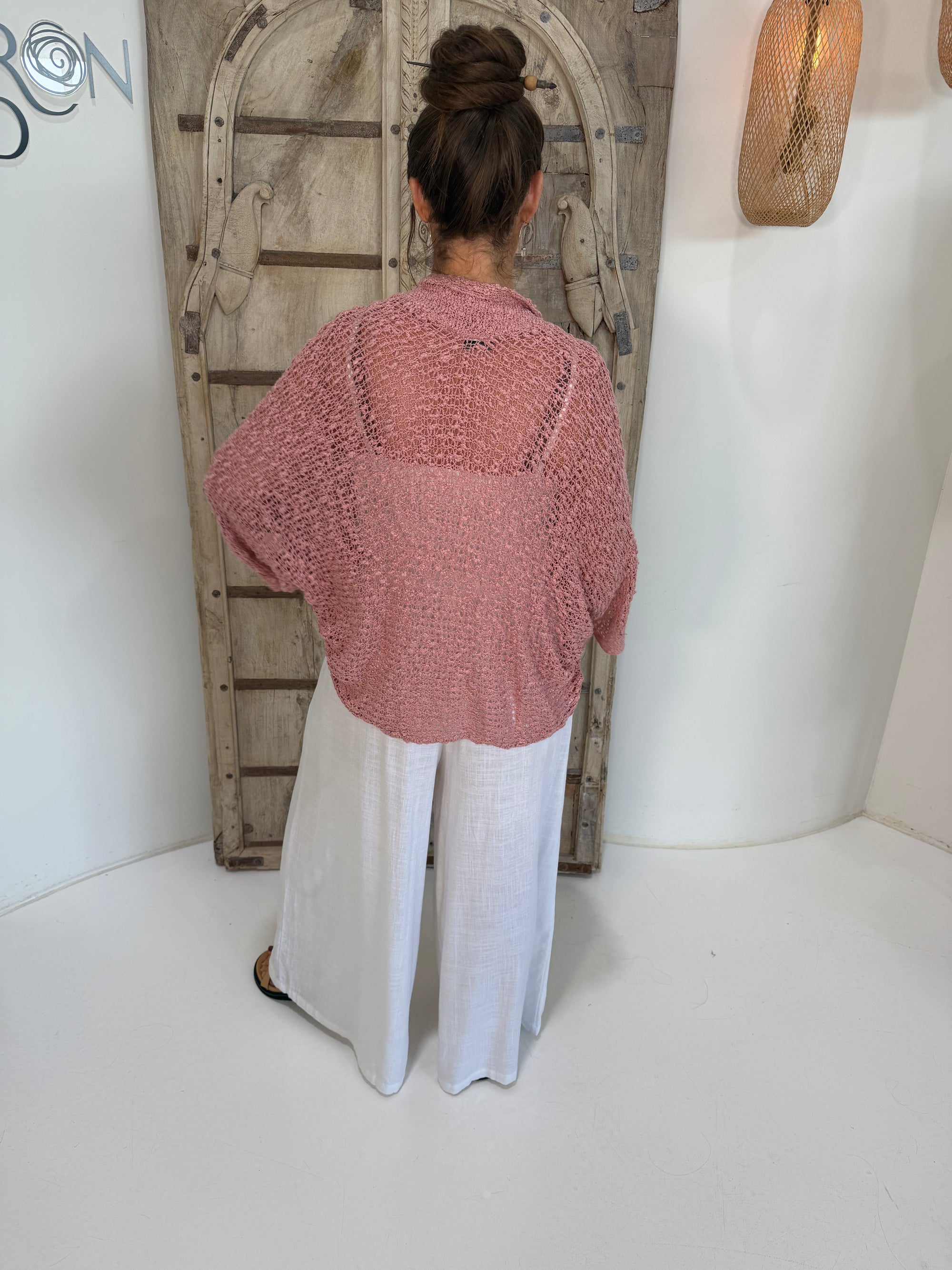 Shrug Knit | Blush