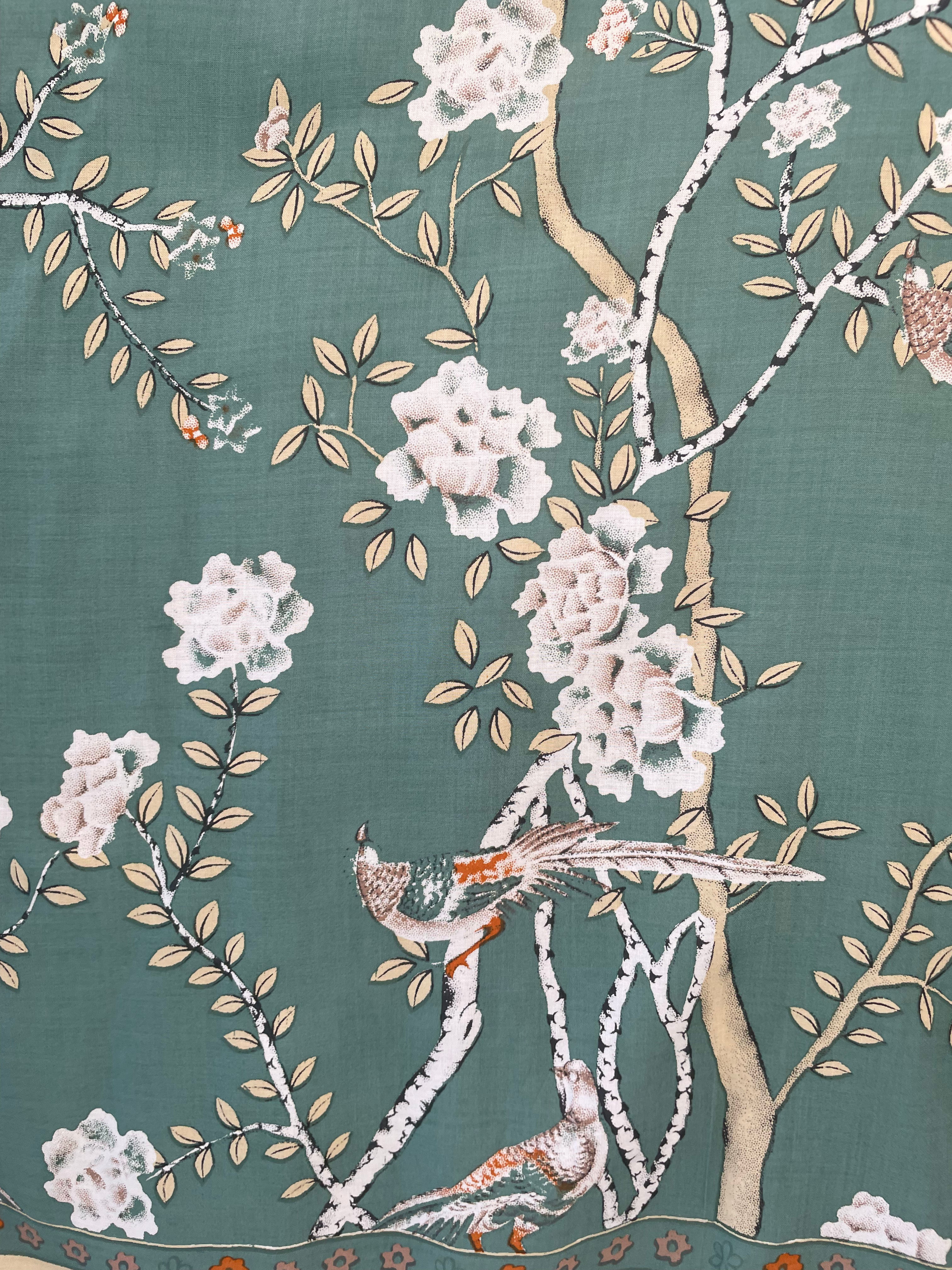 Slip Dress SUPER MAXI | Lovebird Sage - Saffron Road