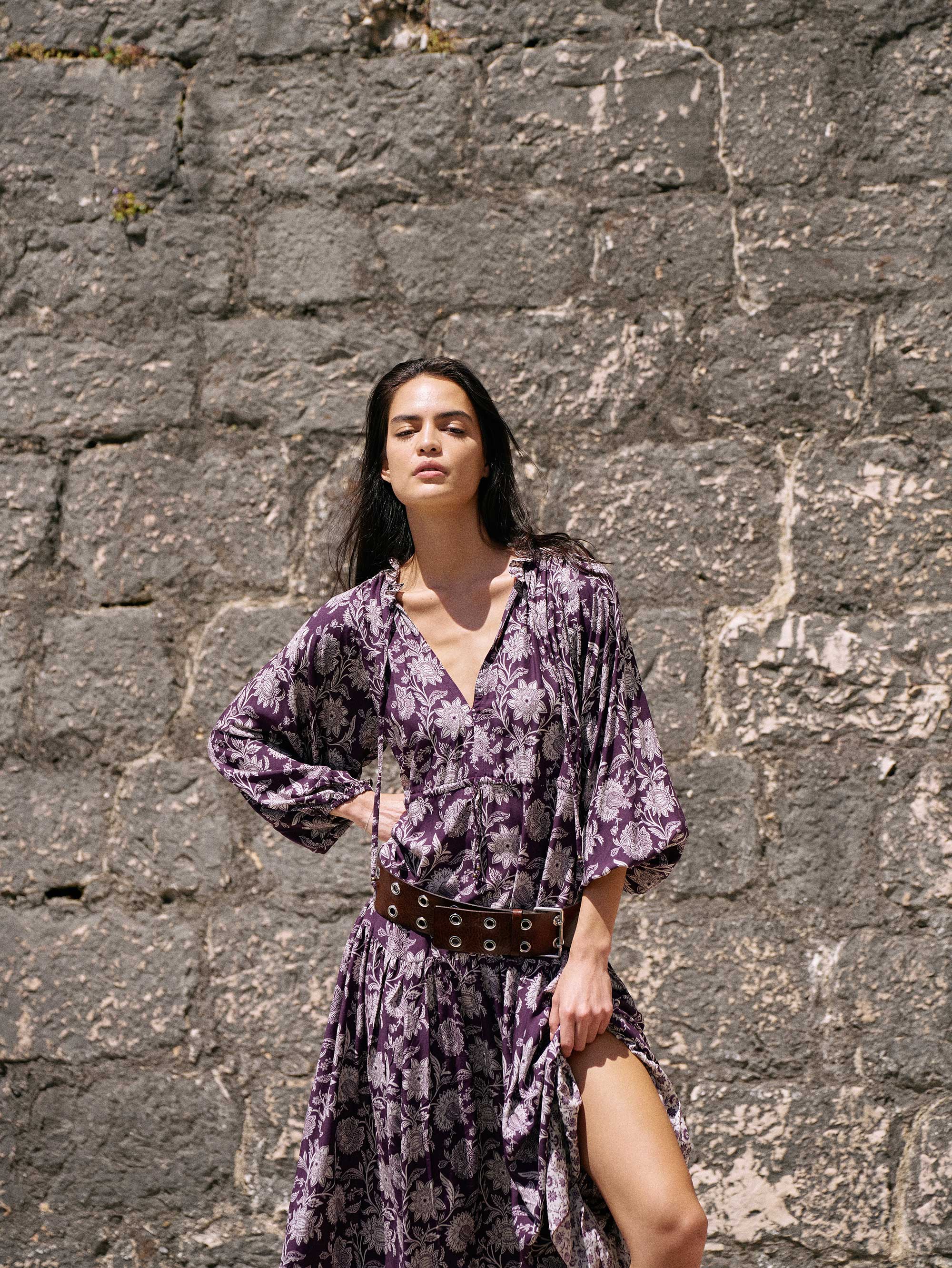 Joanie Dress | Wild Grape - Saffron Road