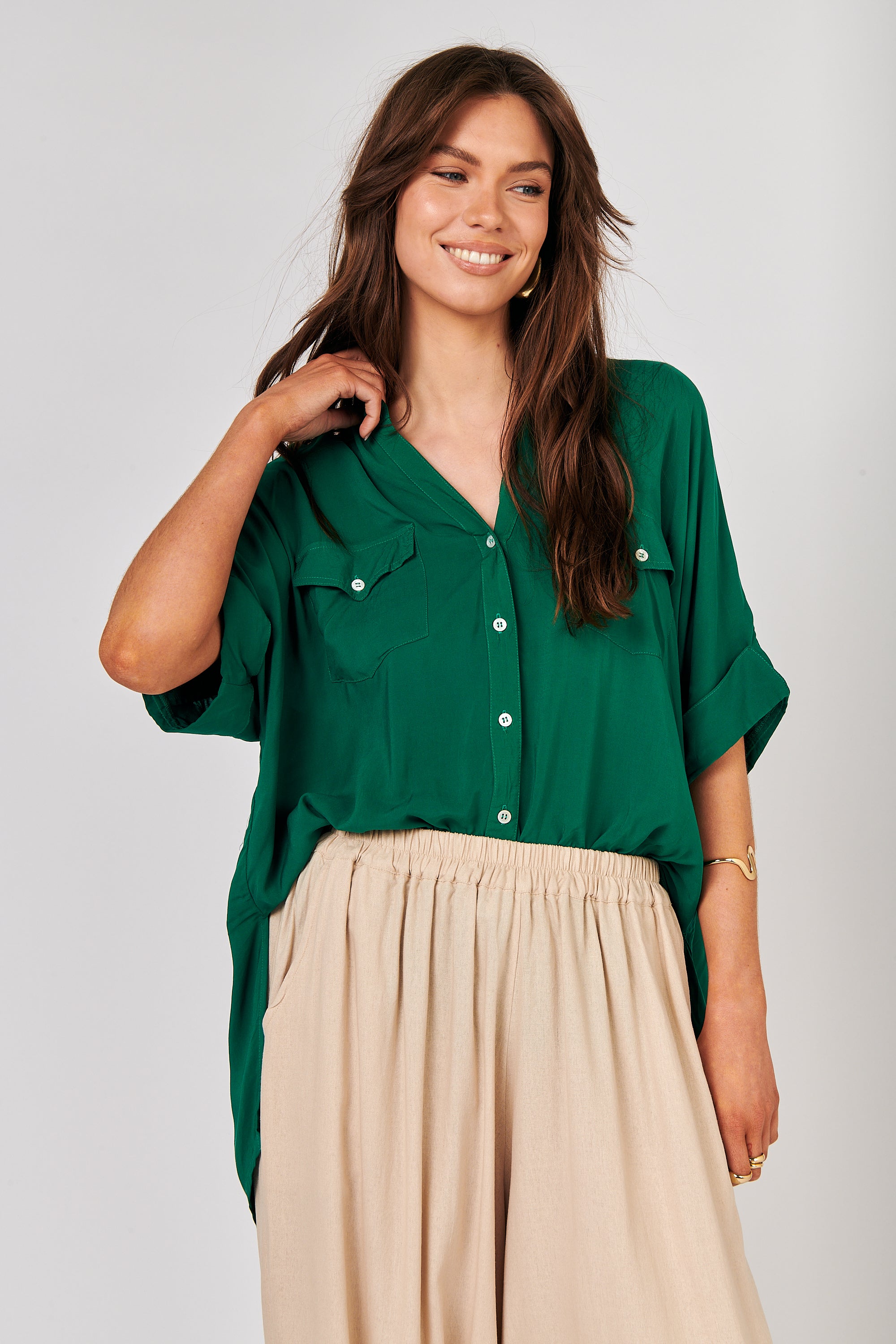 Paradise Pant | Natural Linen - Saffron Road