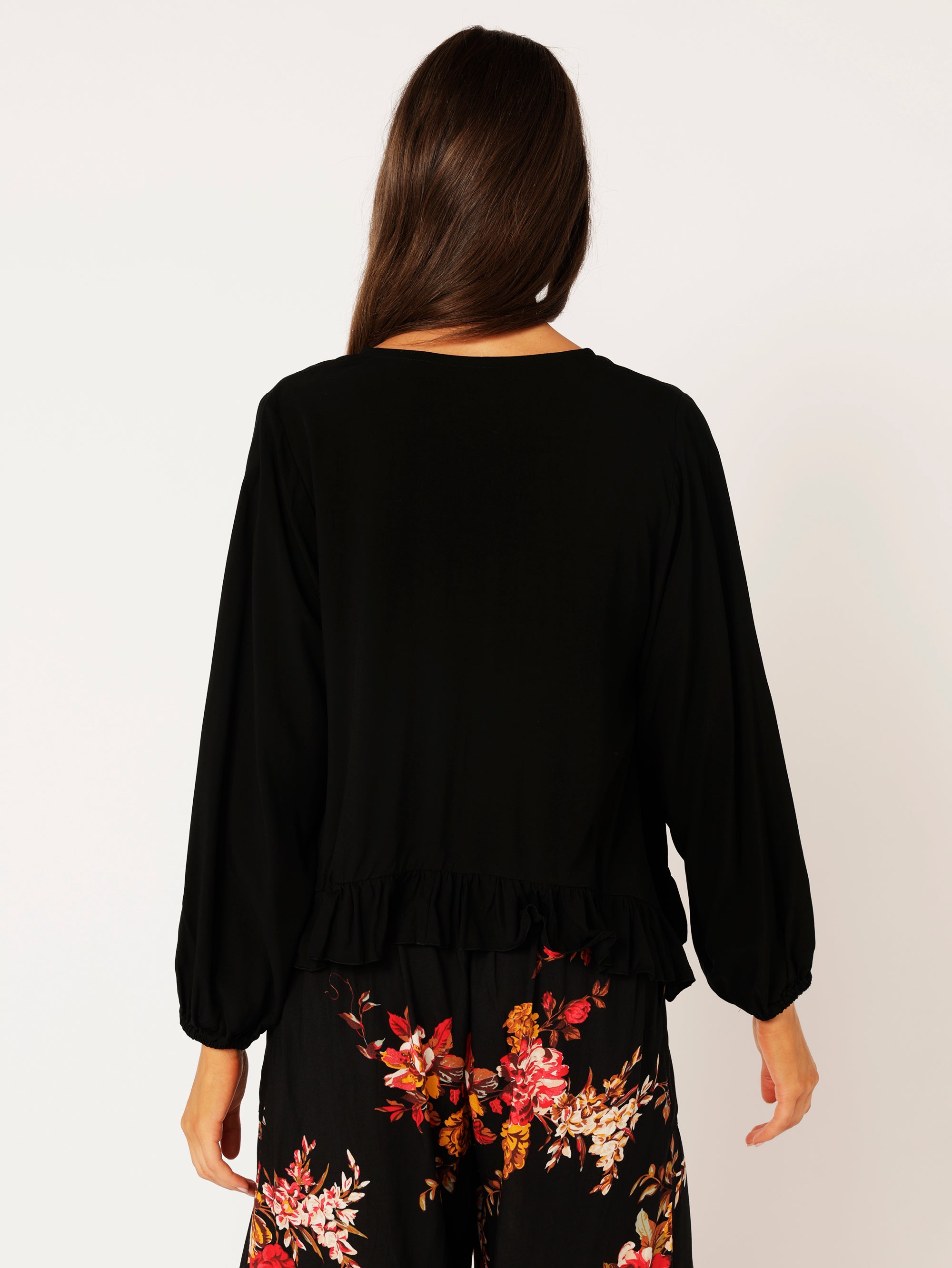 Lily Rose Jacket | Black - Saffron Road