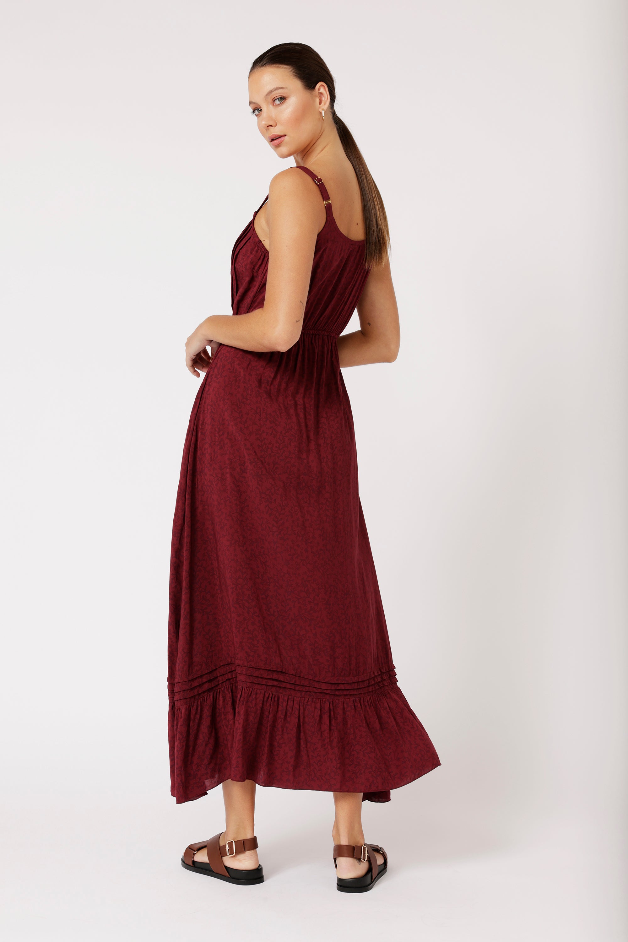 Summer Wanderlust MAXI | Plum Vine - Saffron Road
