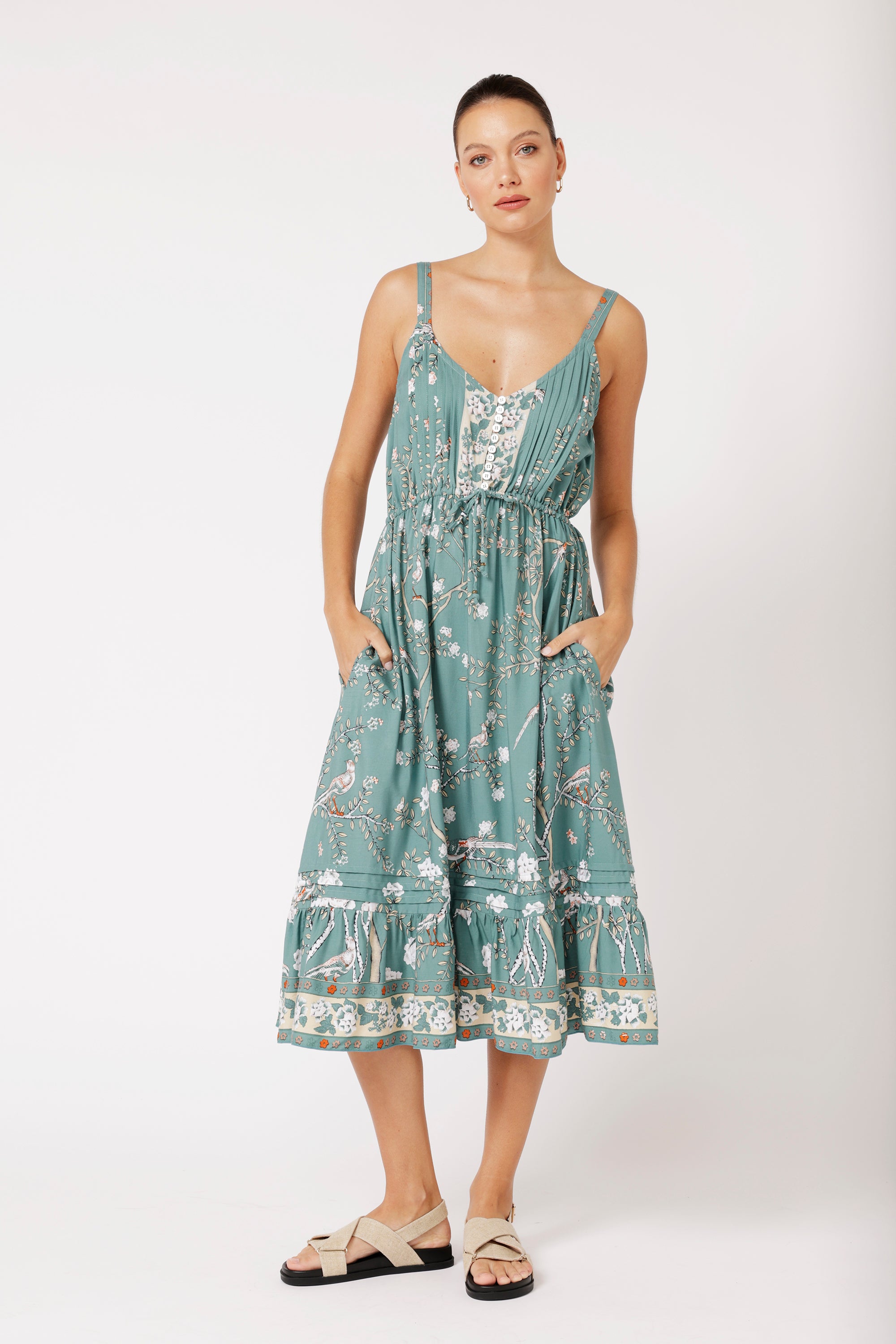 Summer Wanderlust MIDI | Lovebird Sage - Saffron Road