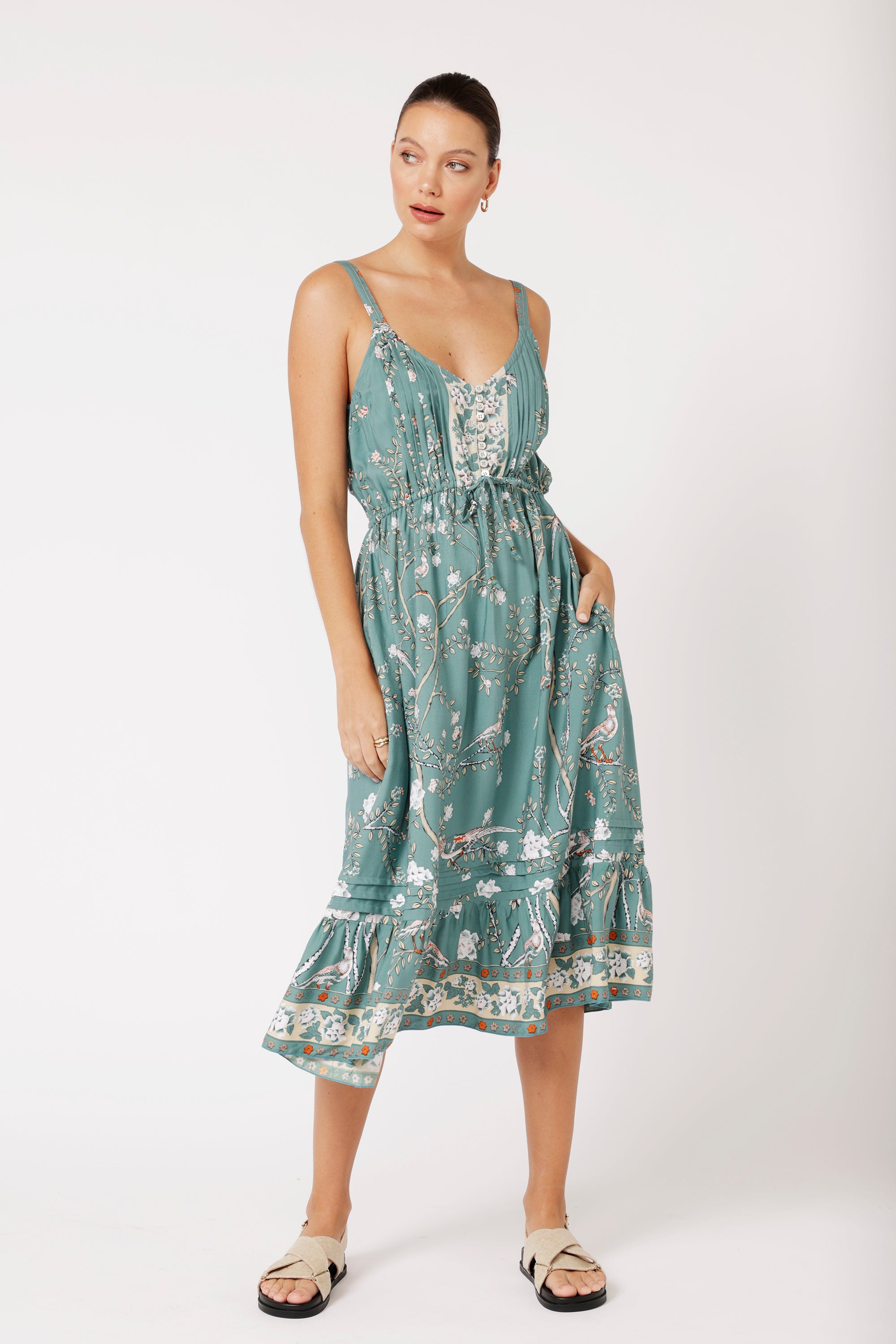 Summer Wanderlust MIDI | Lovebird Sage - Saffron Road