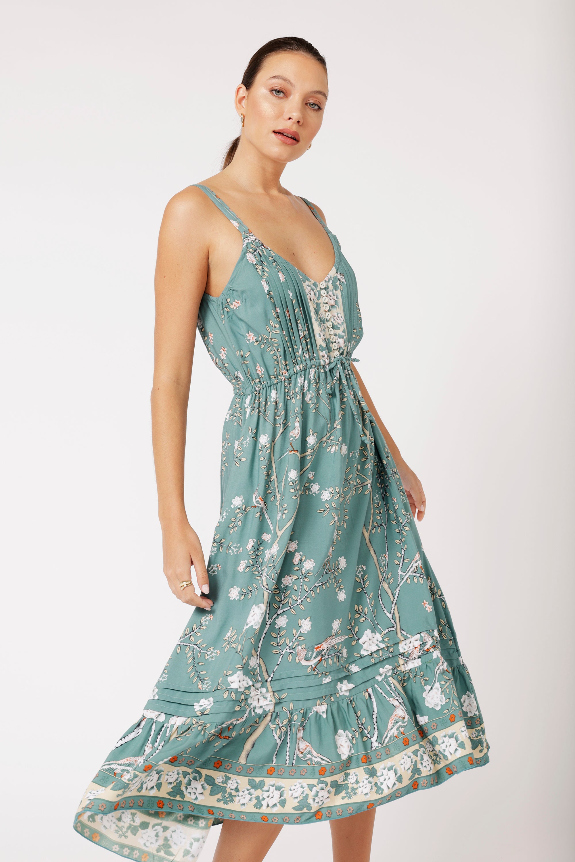 Summer Wanderlust MIDI | Lovebird Sage - Saffron Road