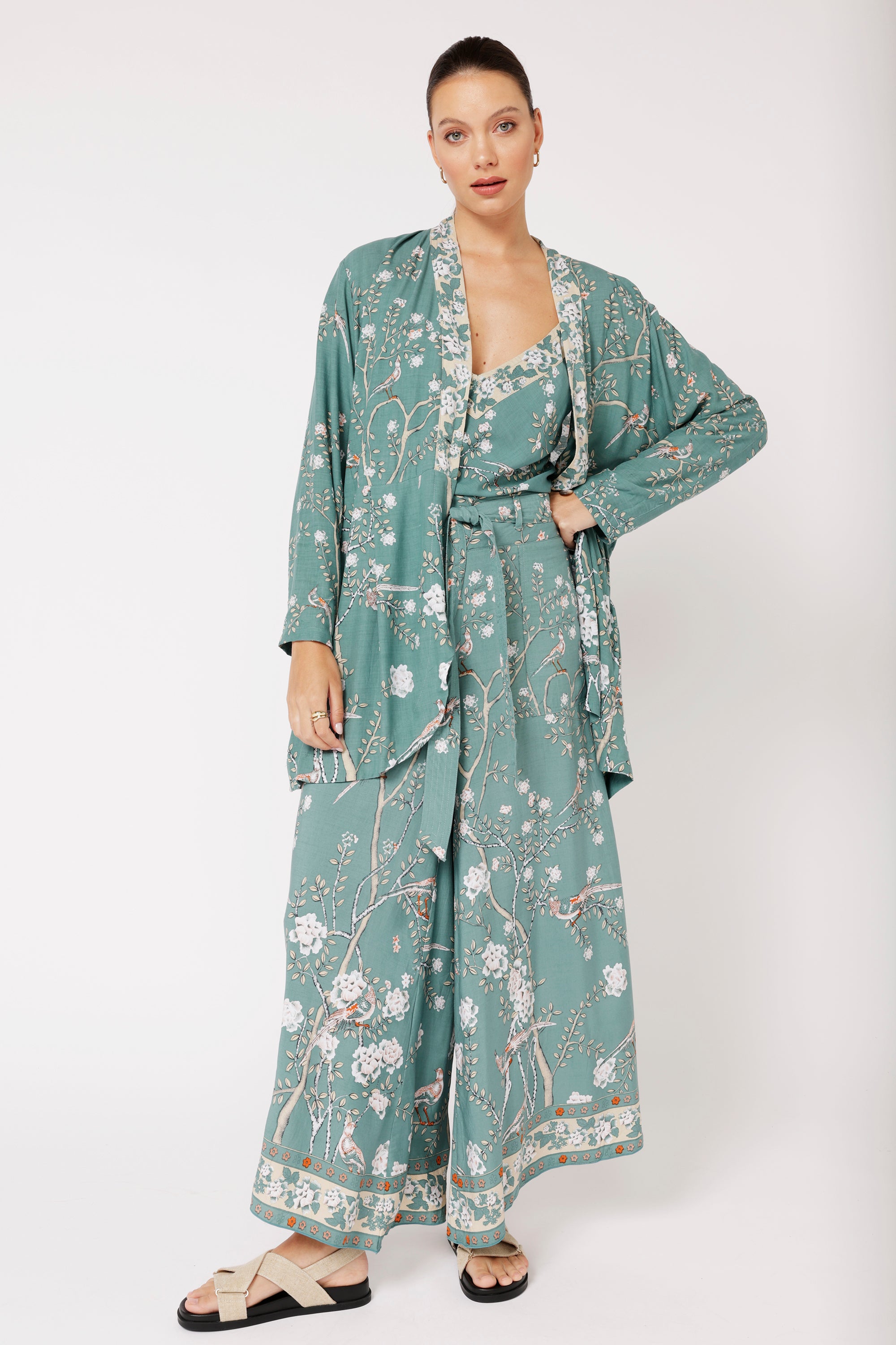 Blazer | Lovebird Sage - Saffron Road