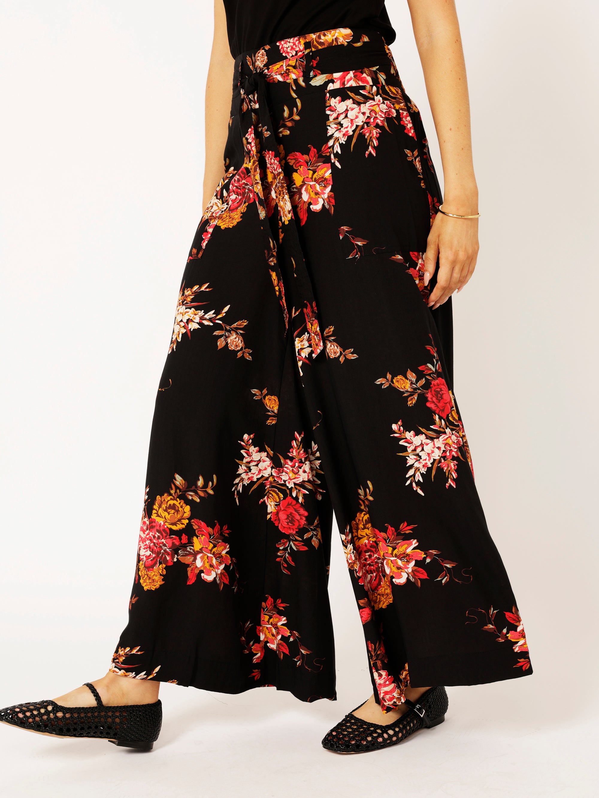 Wide Leg Lounge Pants | Senorita Rose - Saffron Road