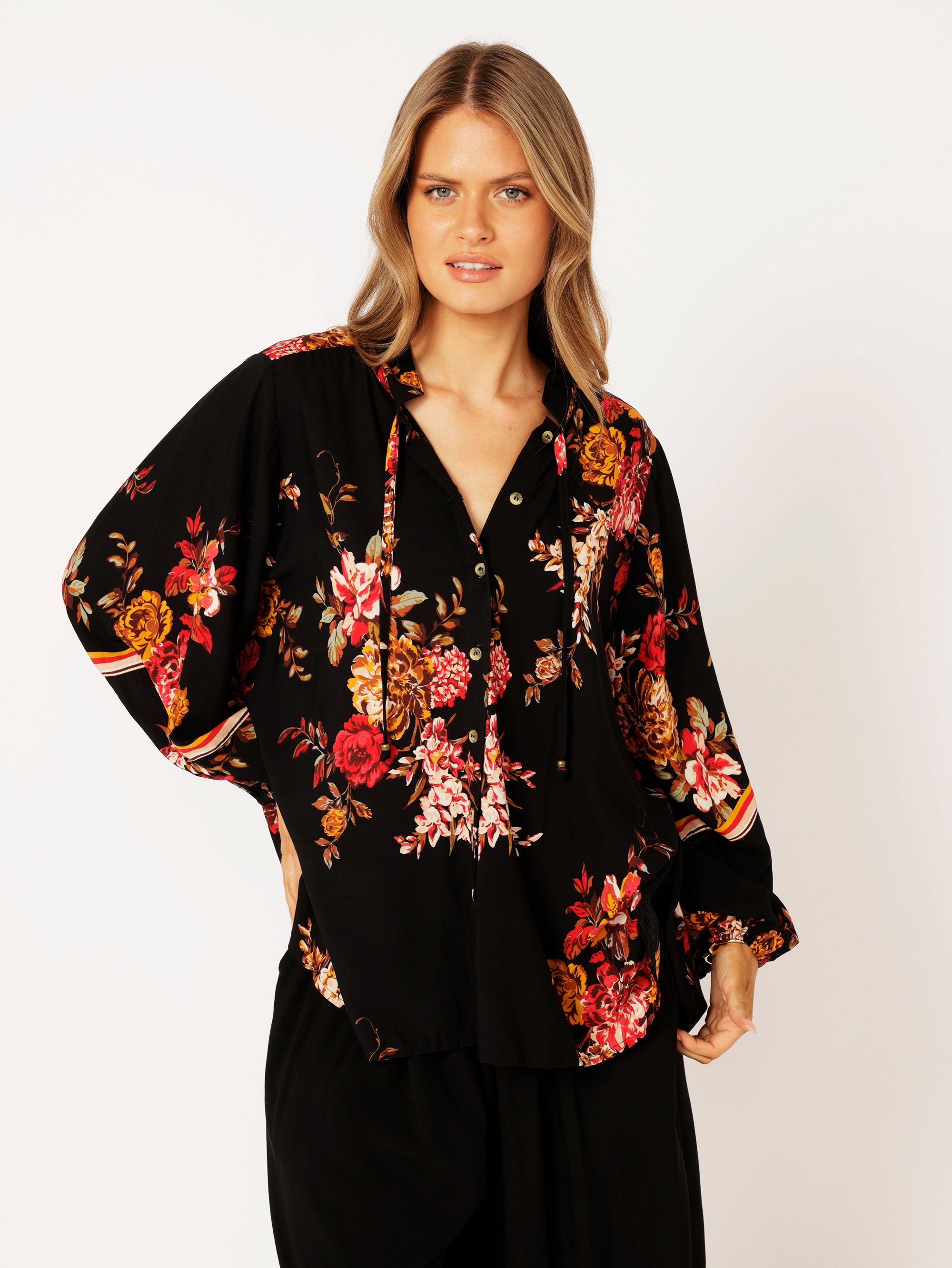 Luna Blouse | Senorita Rose - Saffron Road