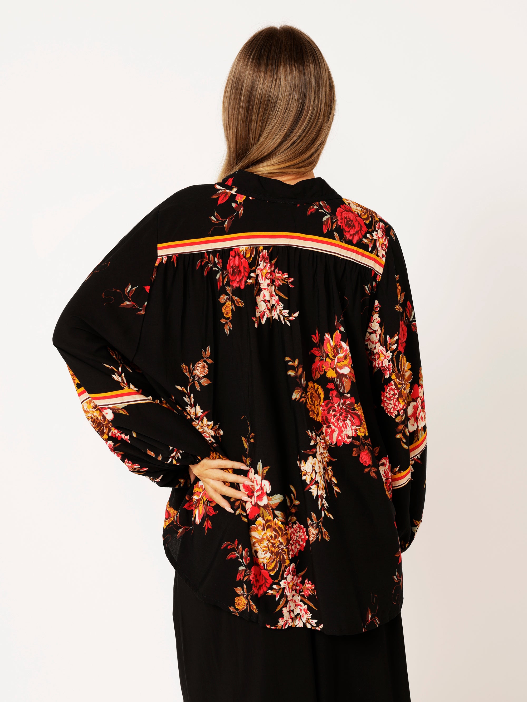 Luna Blouse | Senorita Rose - Saffron Road