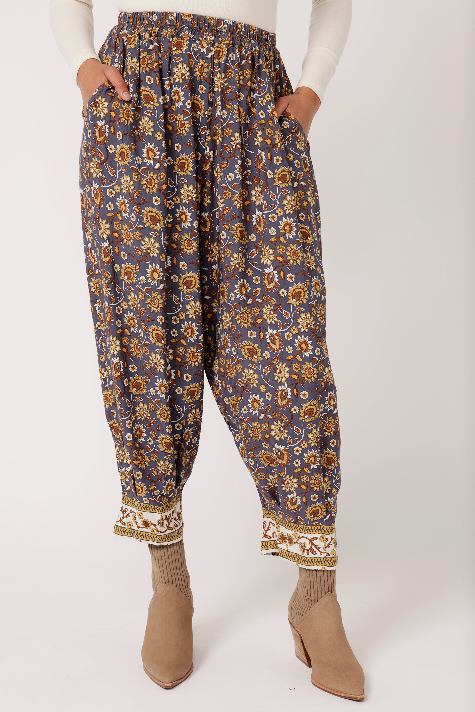 Paradise Pant | Earth Flower - Saffron Road