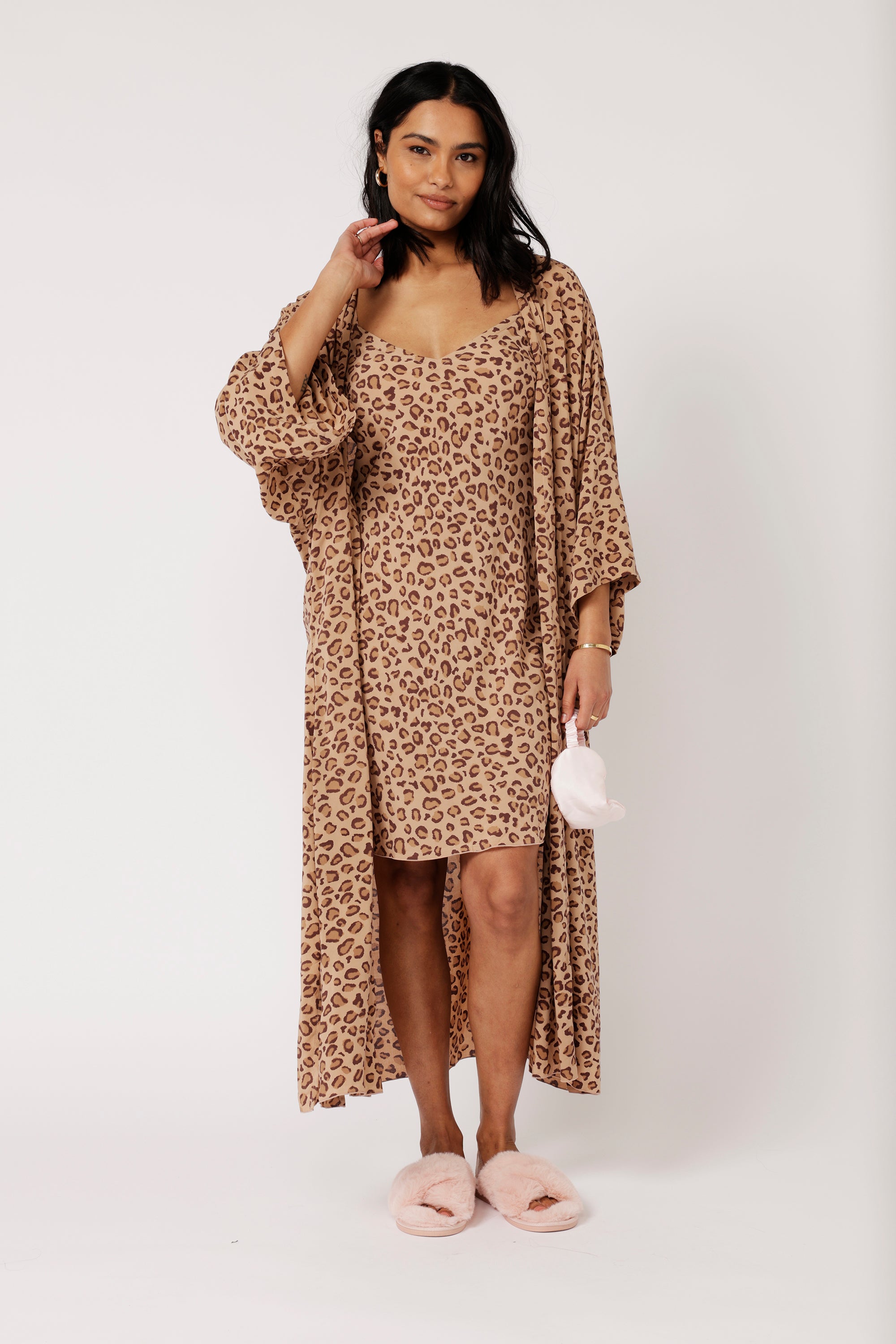Slip Dress MINI | Leopard - Saffron Road