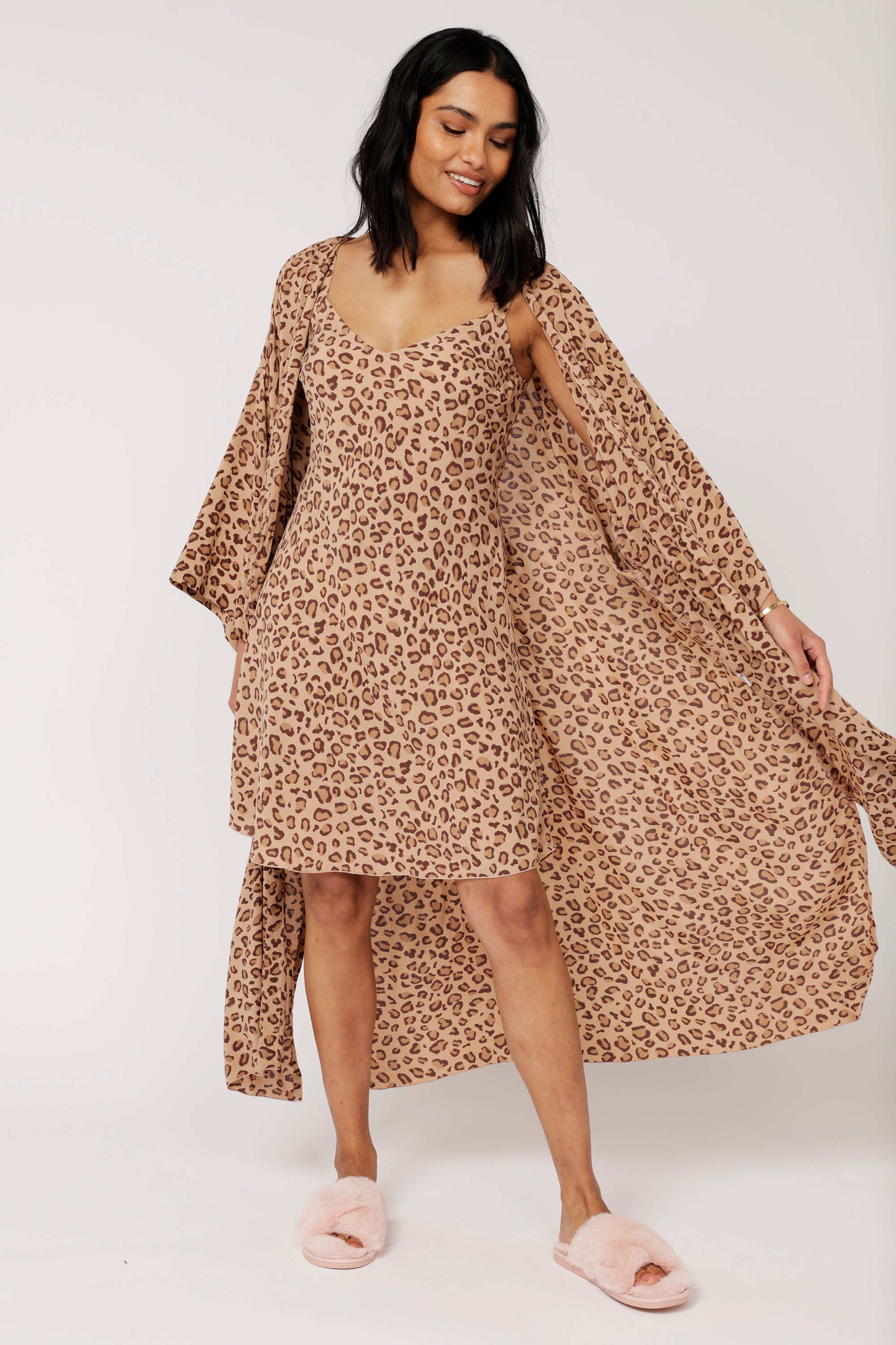 Slip Dress MINI | Leopard - Saffron Road