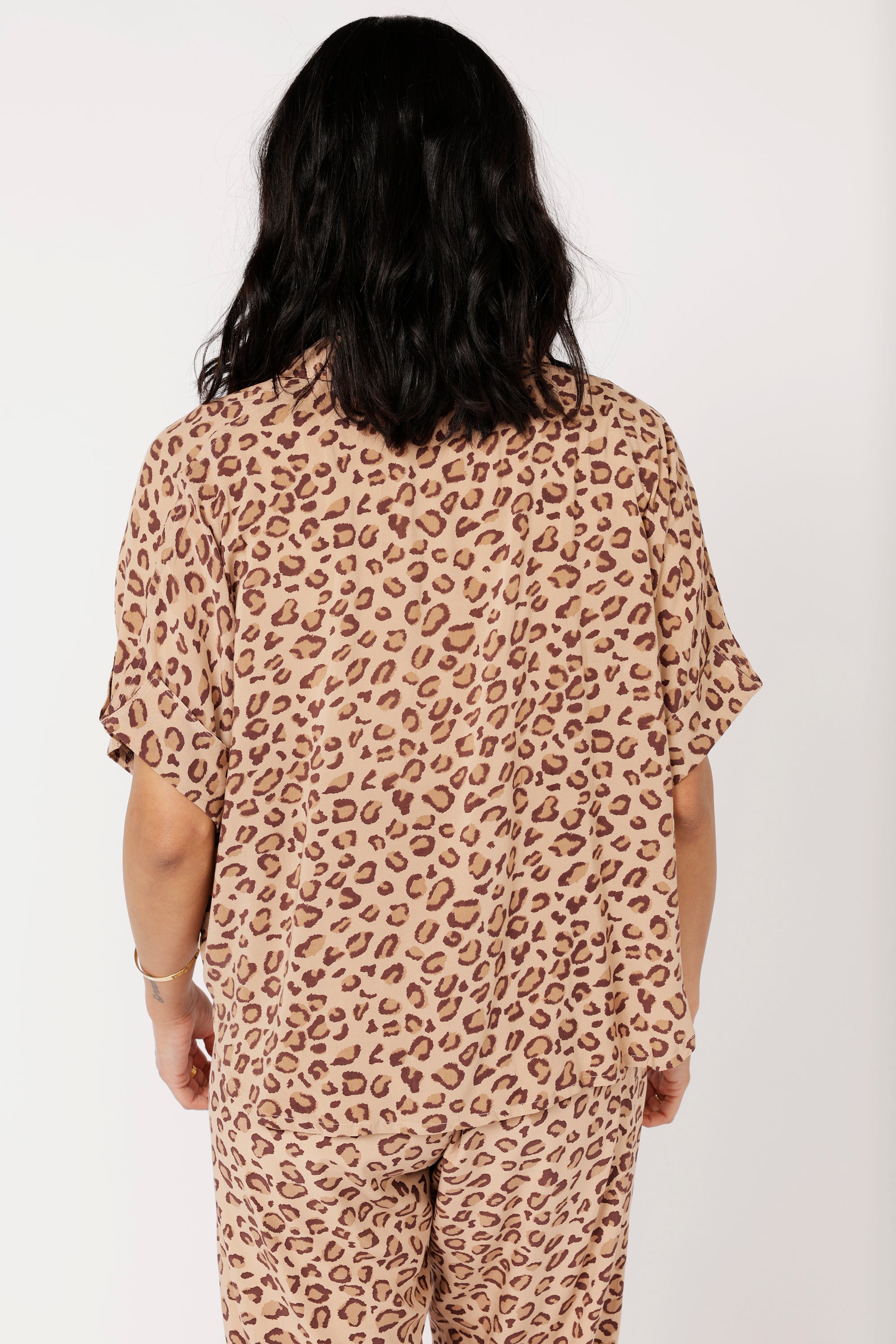 Mini Willow Shirt | Leopard - Saffron Road