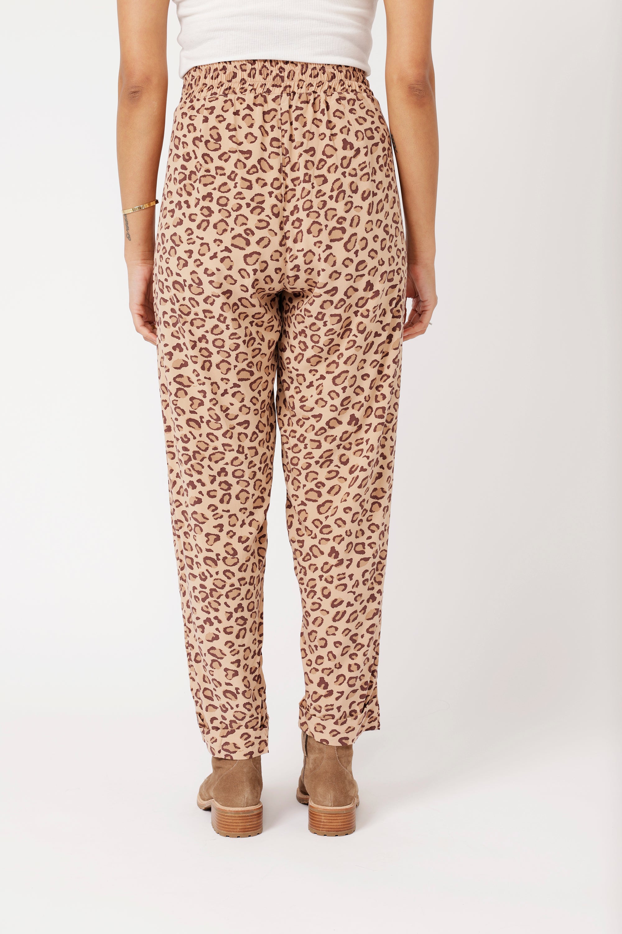 Roma Pant | Leopard - Saffron Road