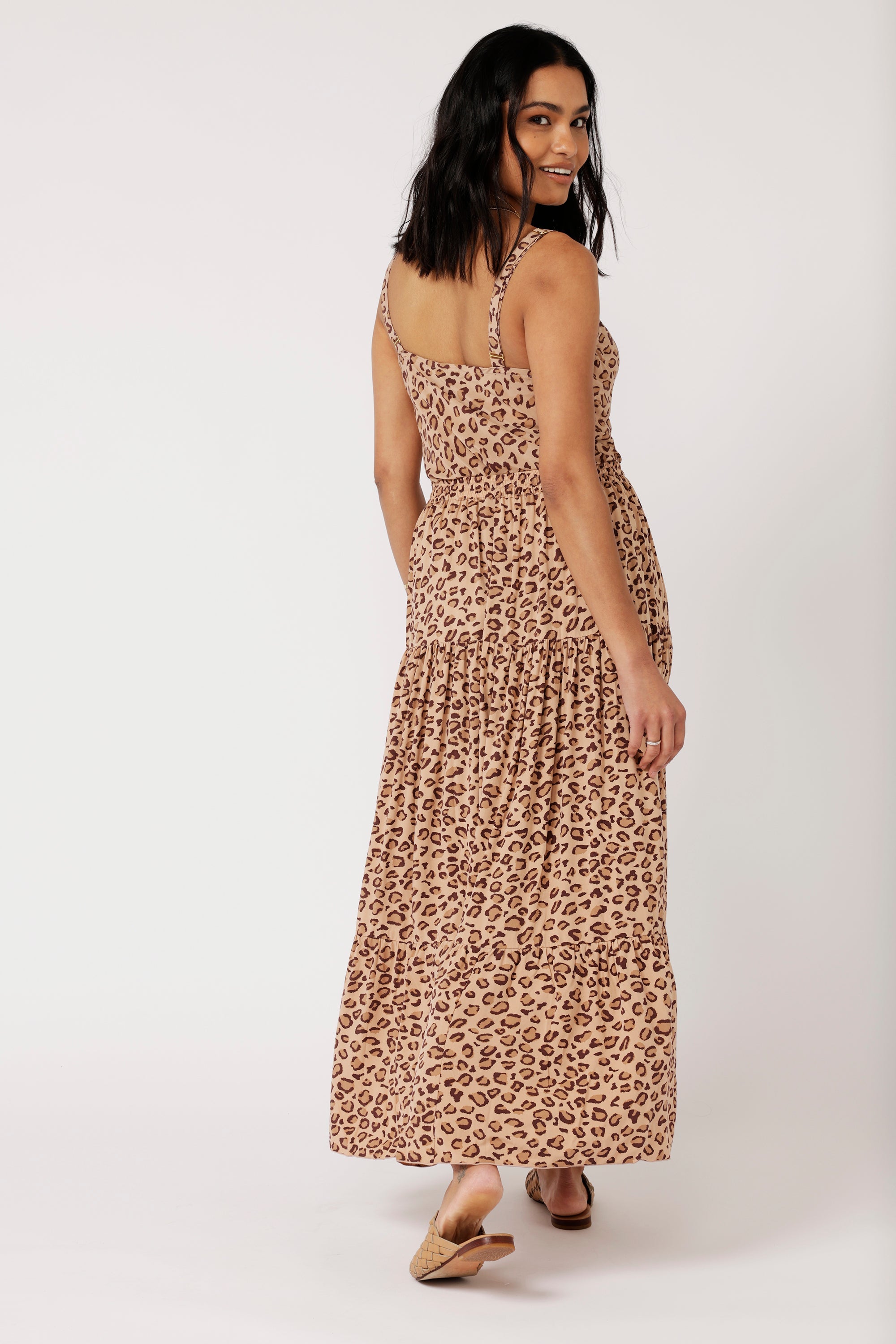 Dahlia Skirt MAXI | Leopard - Saffron Road