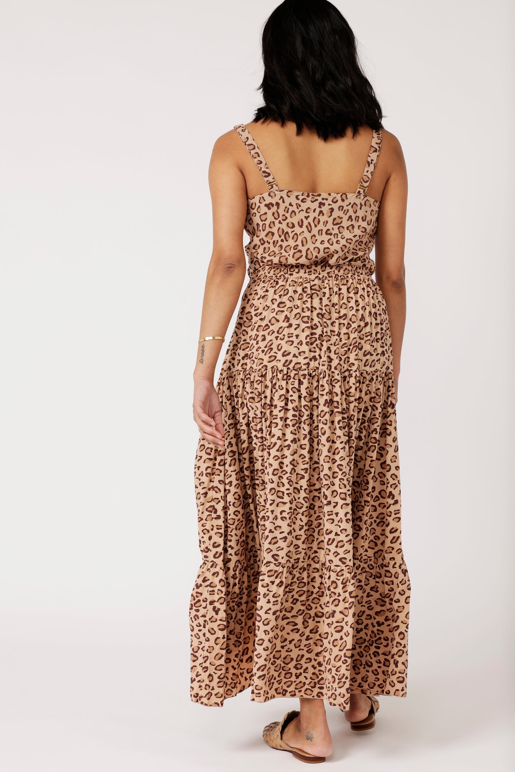 Dahlia Skirt MAXI | Leopard - Saffron Road