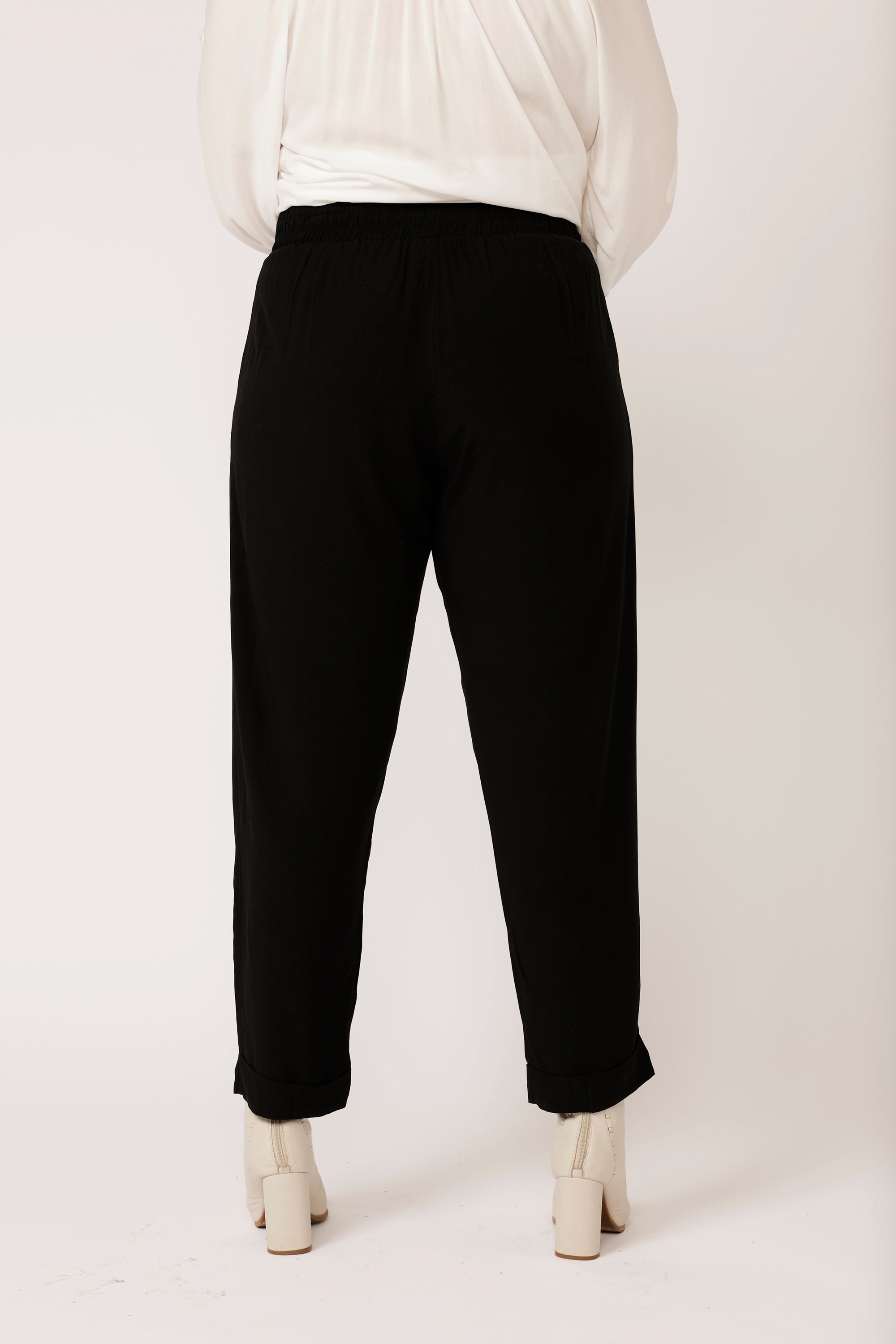 Roma Pant | Black - Saffron Road