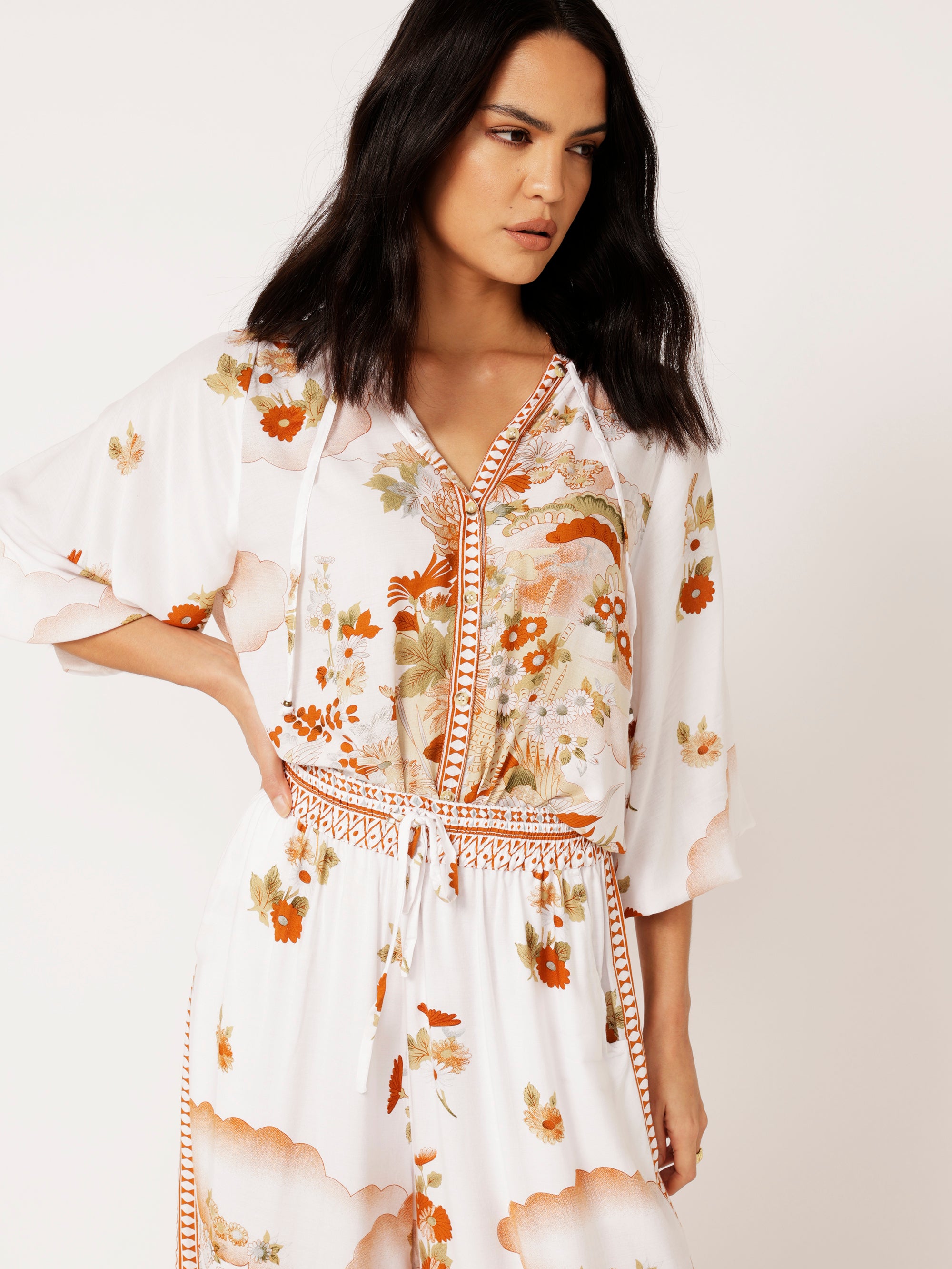Palazzo Pant | Tokyo Cinnamon - Saffron Road