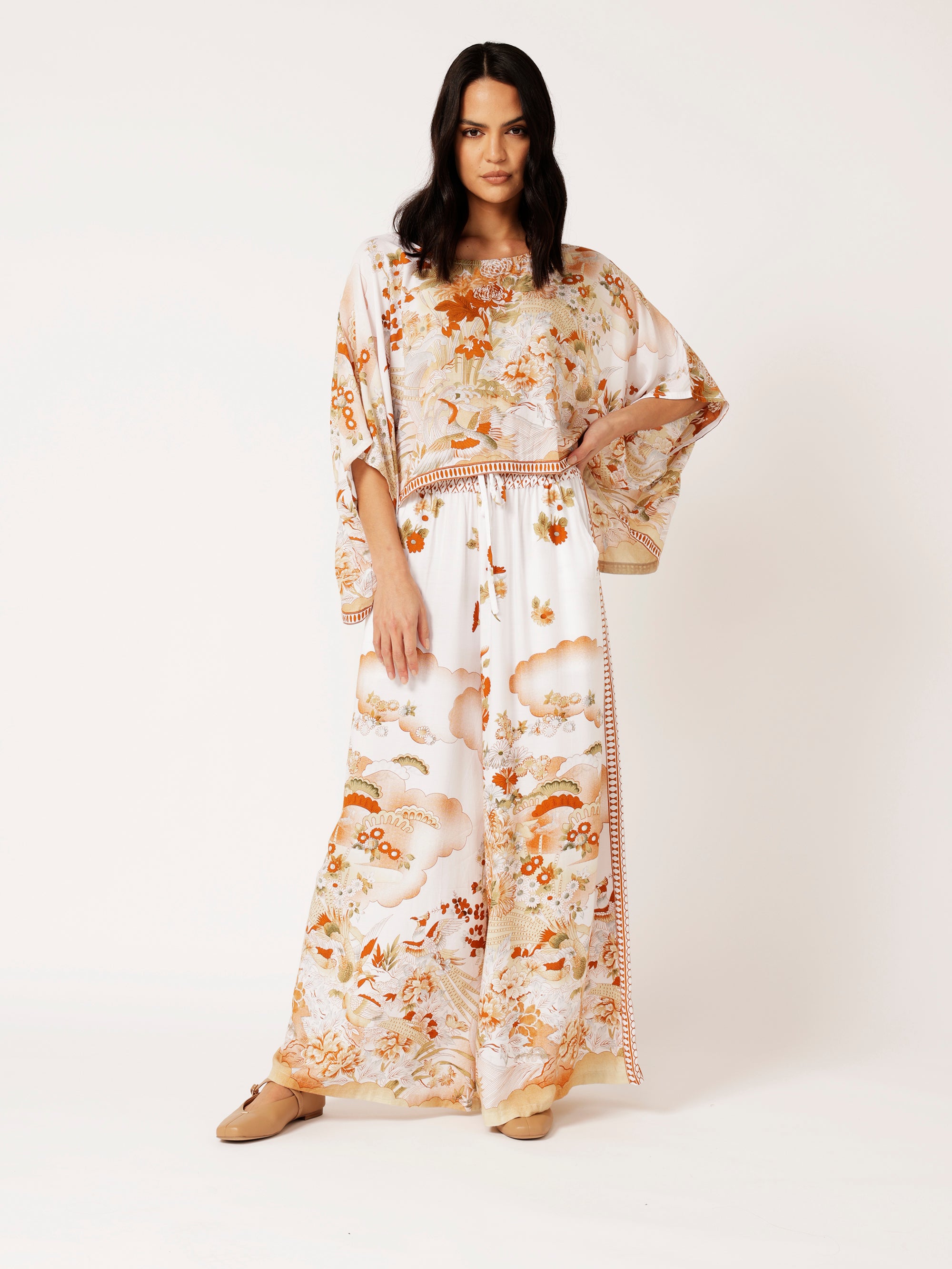 Palazzo Pant | Tokyo Cinnamon - Saffron Road