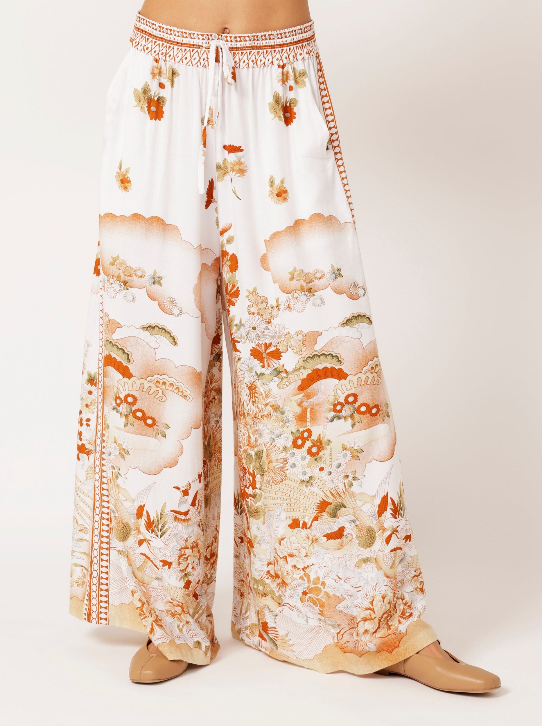 Palazzo Pant | Tokyo Cinnamon - Saffron Road