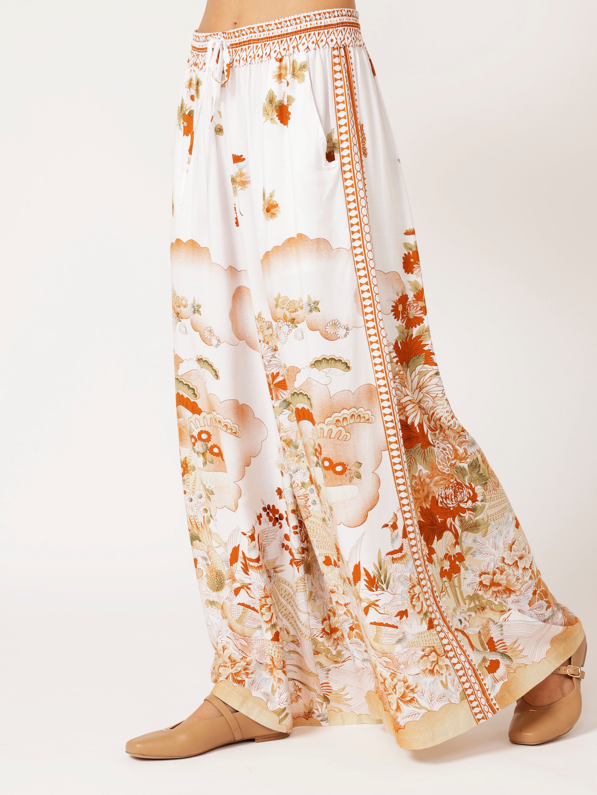 Palazzo Pant | Tokyo Cinnamon - Saffron Road