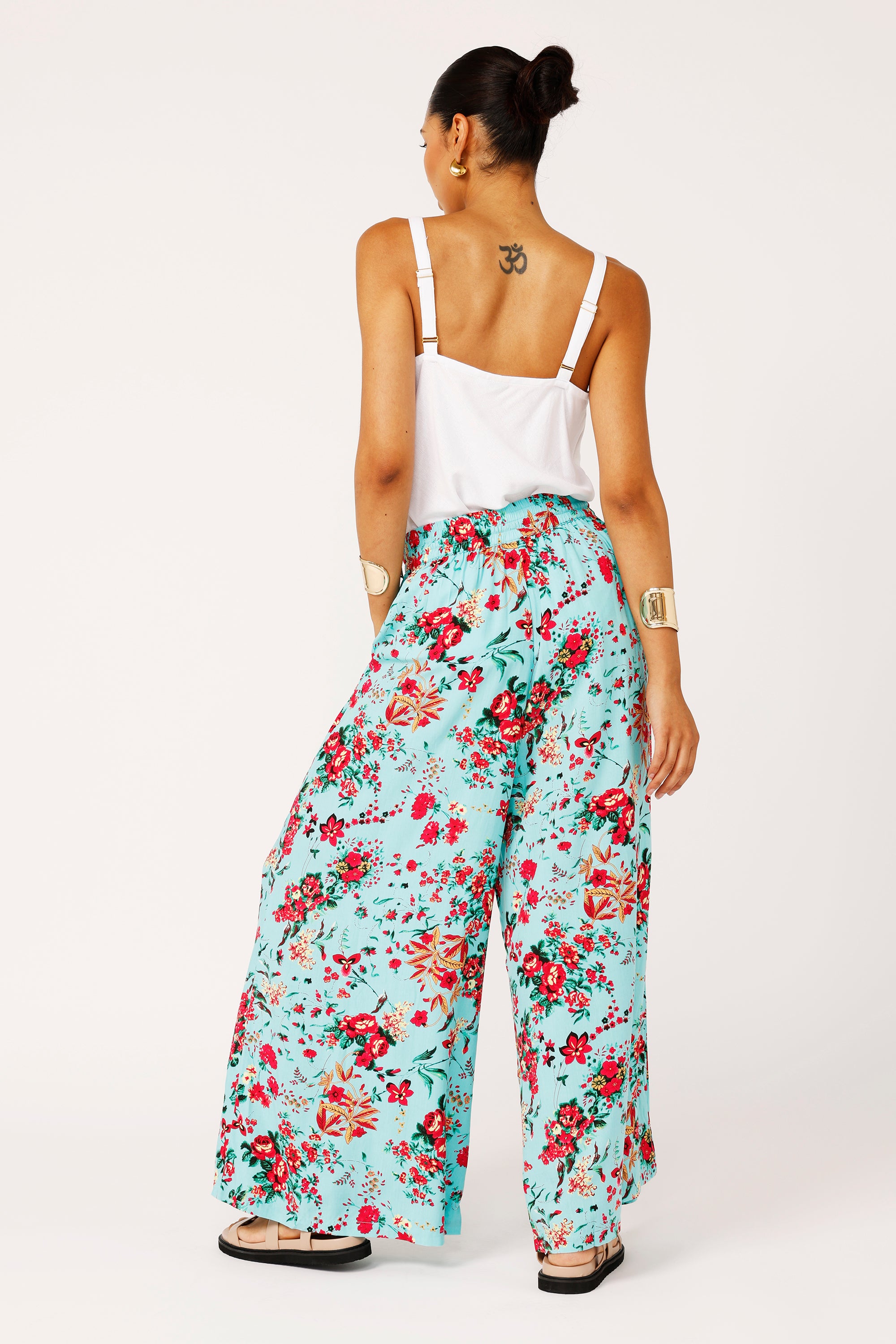 Palazzo Pant | Antique Rose - Saffron Road
