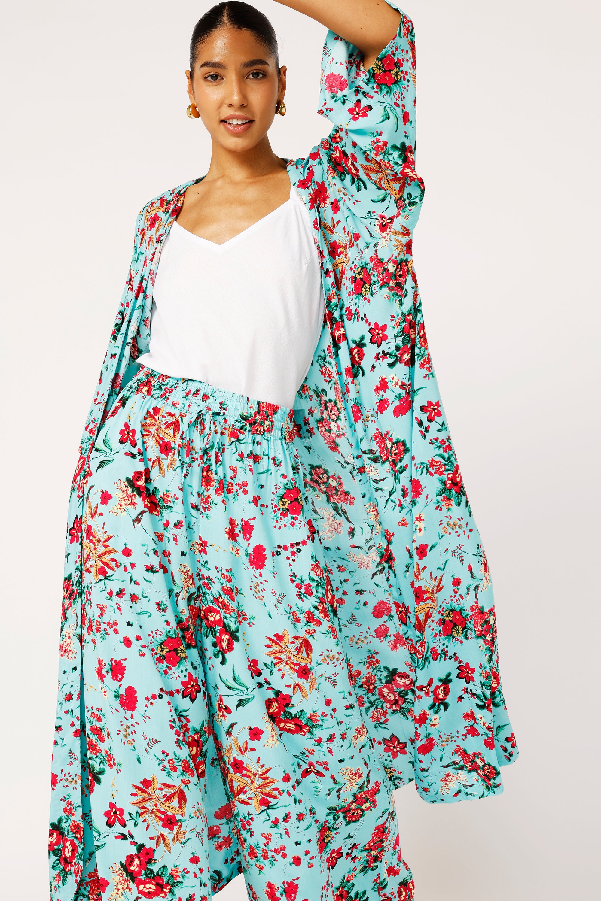Kimono MIDI | Antique Rose - Saffron Road