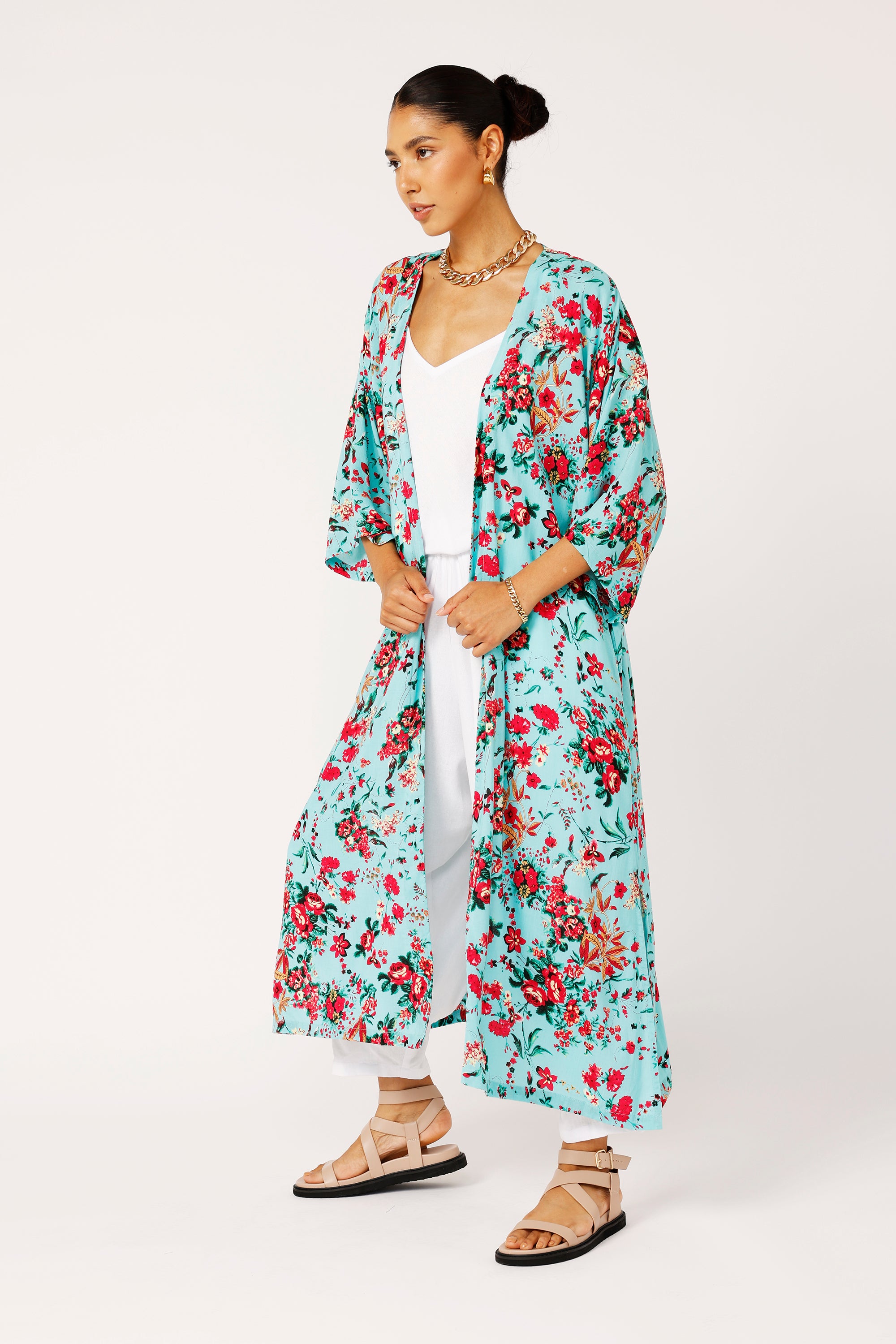 Kimono MIDI | Antique Rose - Saffron Road