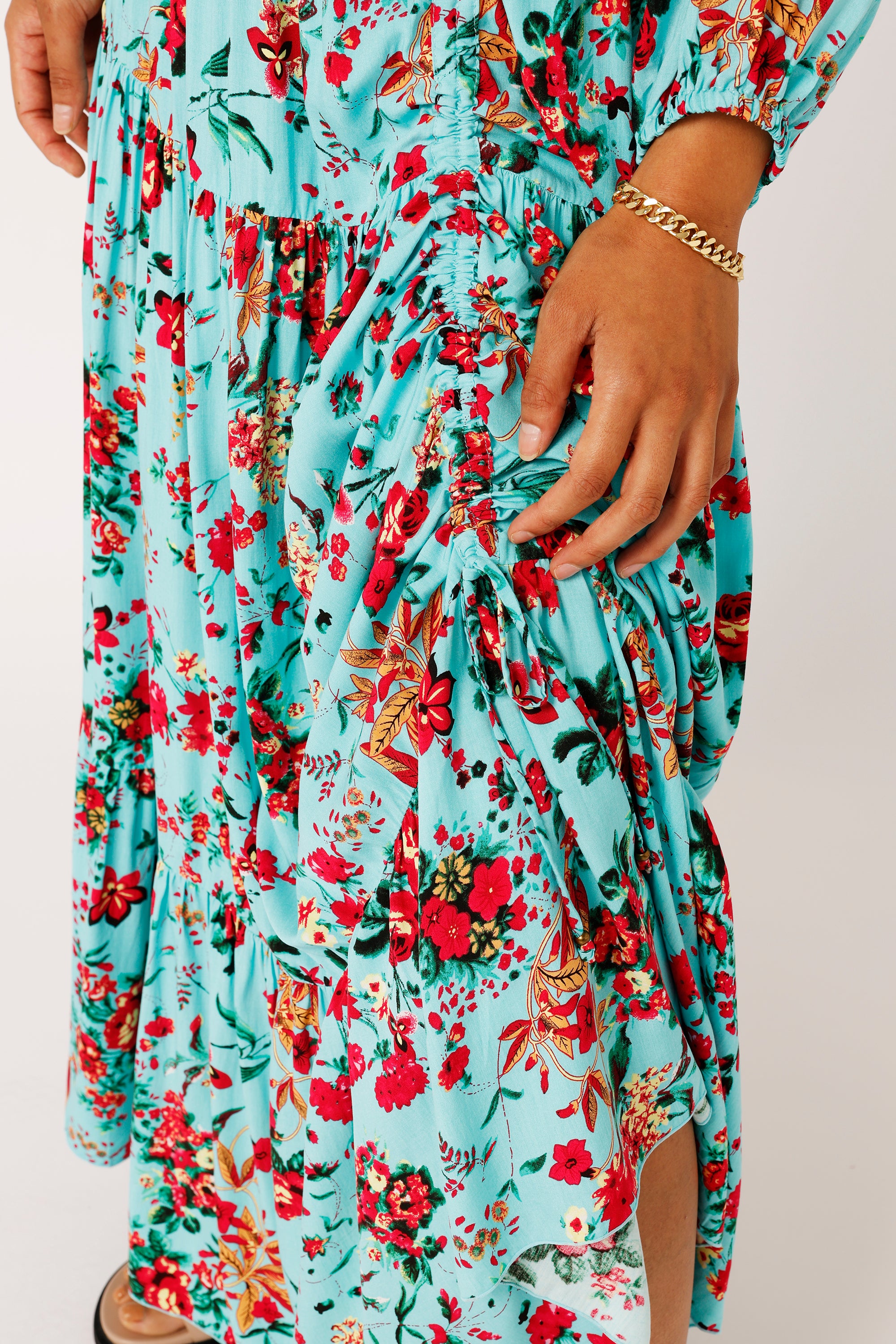 Dahlia Skirt MAXI | Antique Rose - Saffron Road