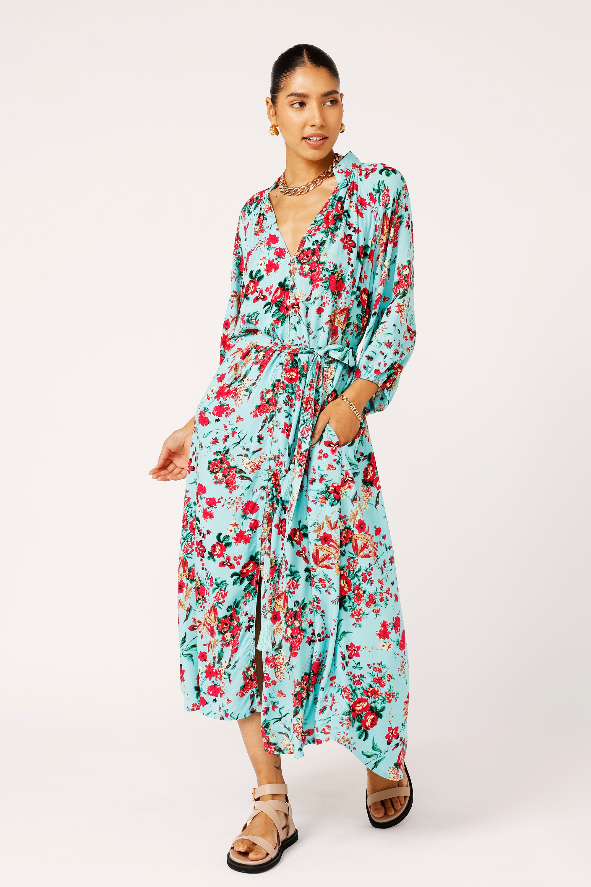 Take Me Away Dress | Antique Rose - Saffron Road