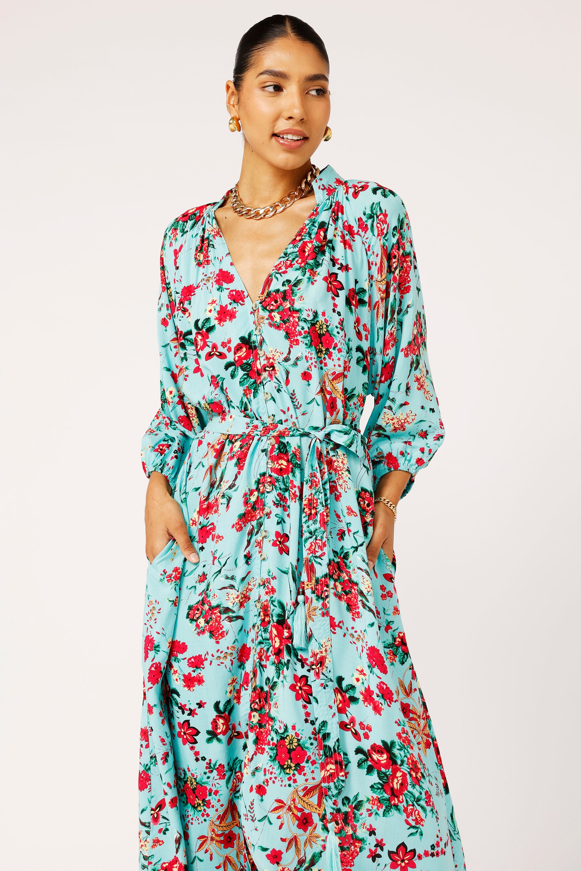 Take Me Away Dress | Antique Rose - Saffron Road