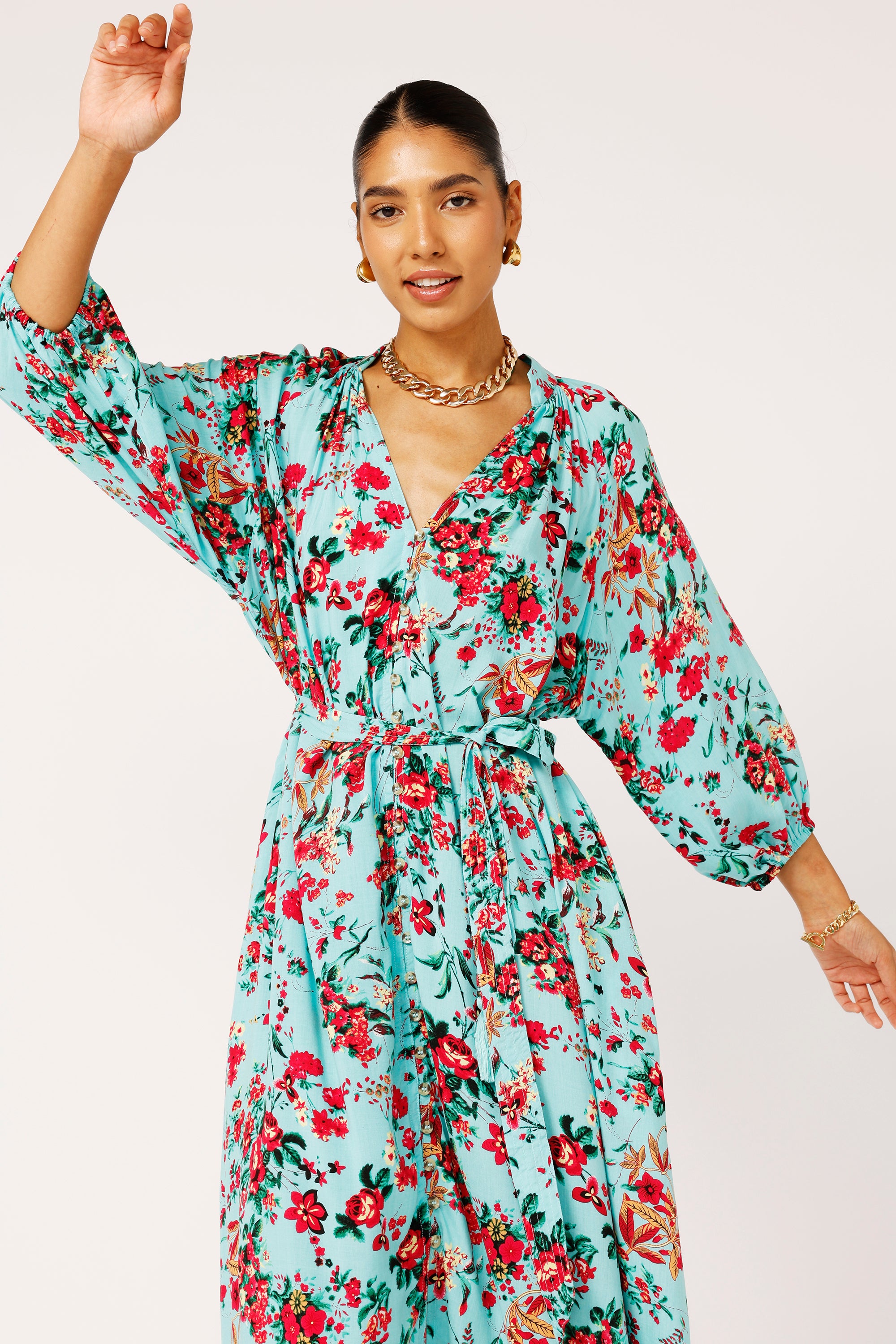 Take Me Away Dress | Antique Rose - Saffron Road
