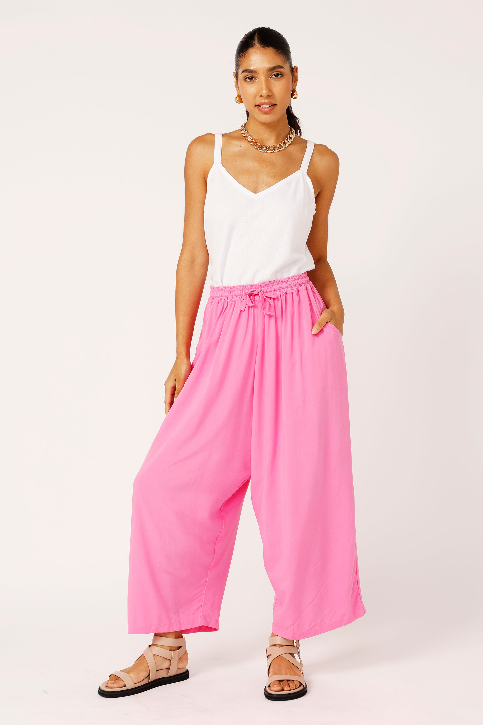 Nirvana Pant | Pink Flamingo - Saffron Road