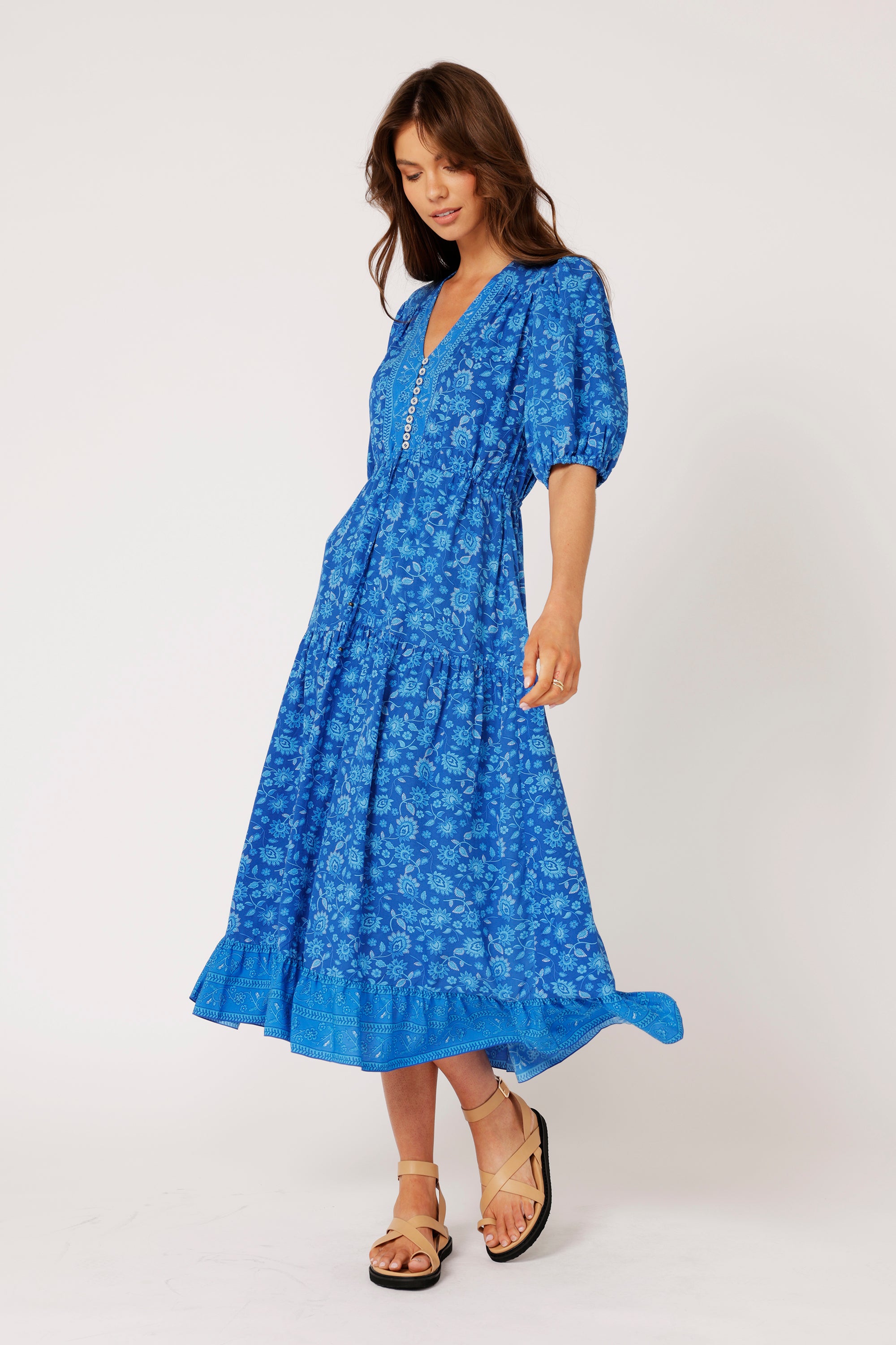 Boho Drifter MAXI | Blue Hawaii - Saffron Road