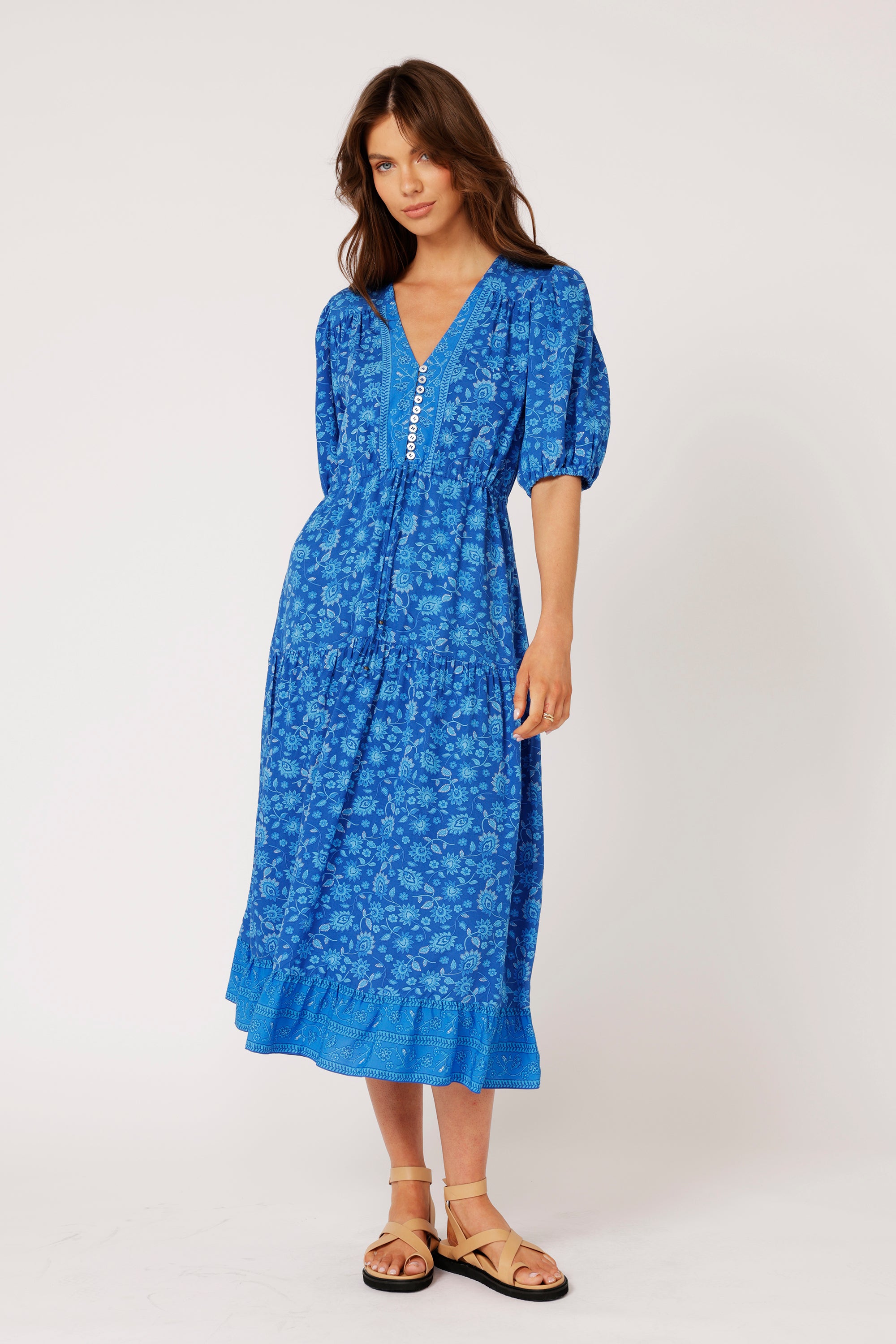 Boho Drifter MAXI | Blue Hawaii - Saffron Road