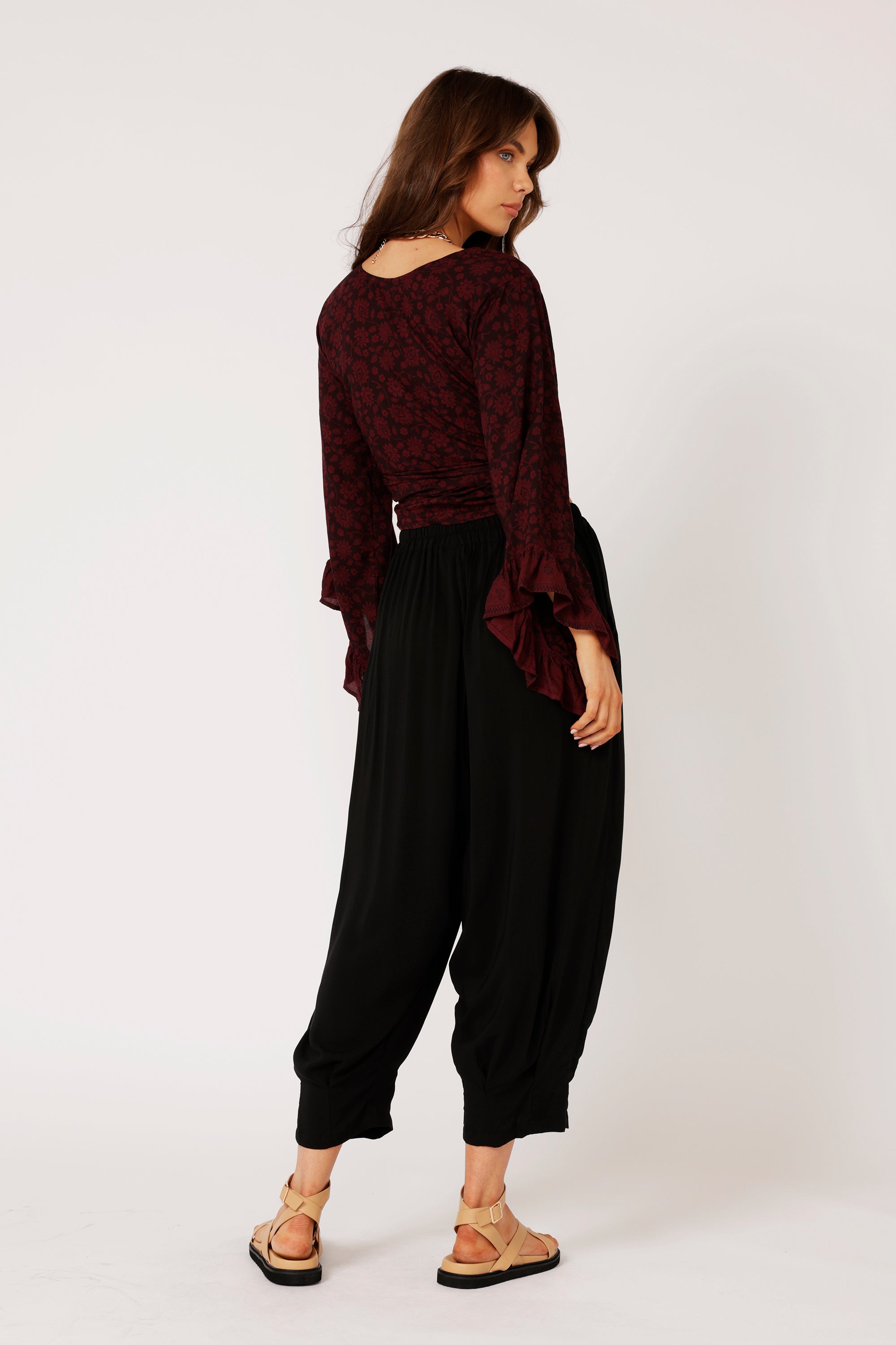 Paradise Pant | Black - Saffron Road