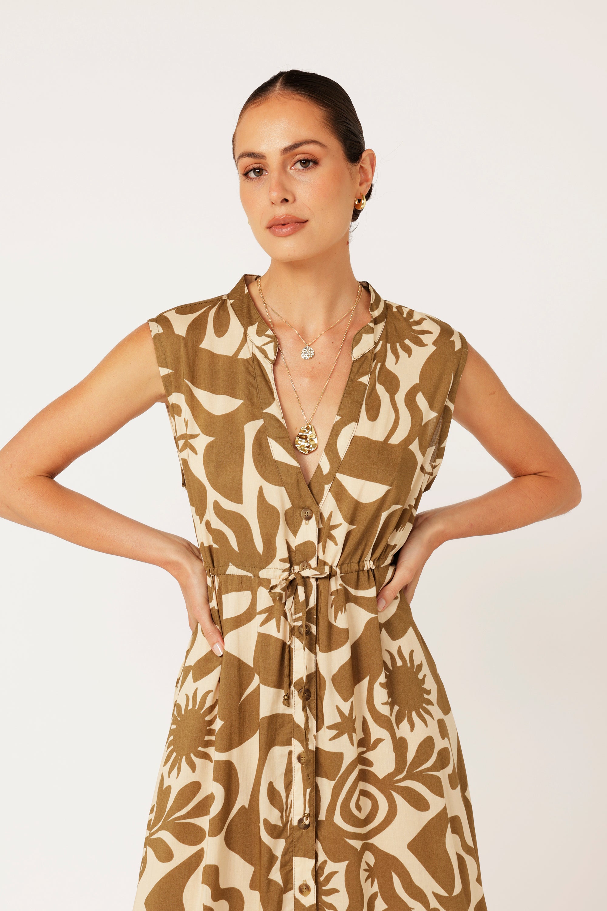 Grace Kelly | Soleil Khaki - Saffron Road