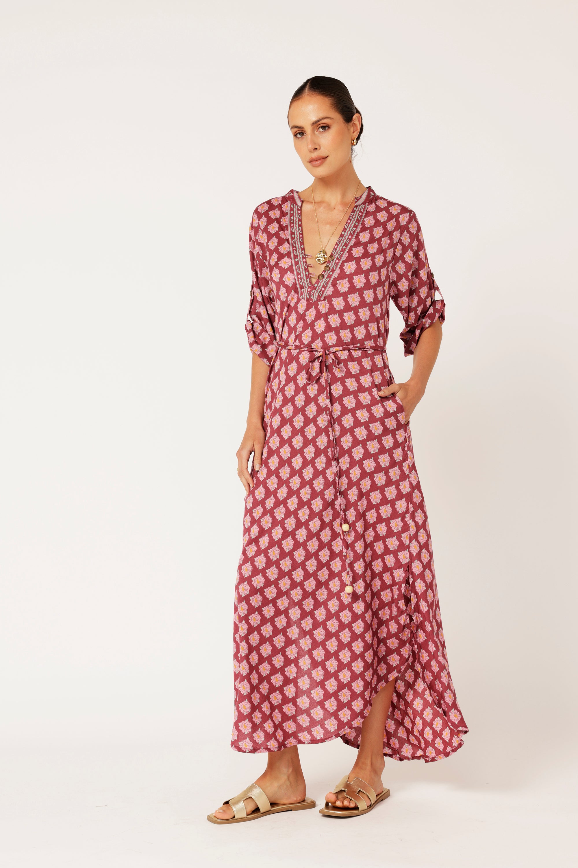 Jetset Gypsy | Plum Peony - Saffron Road