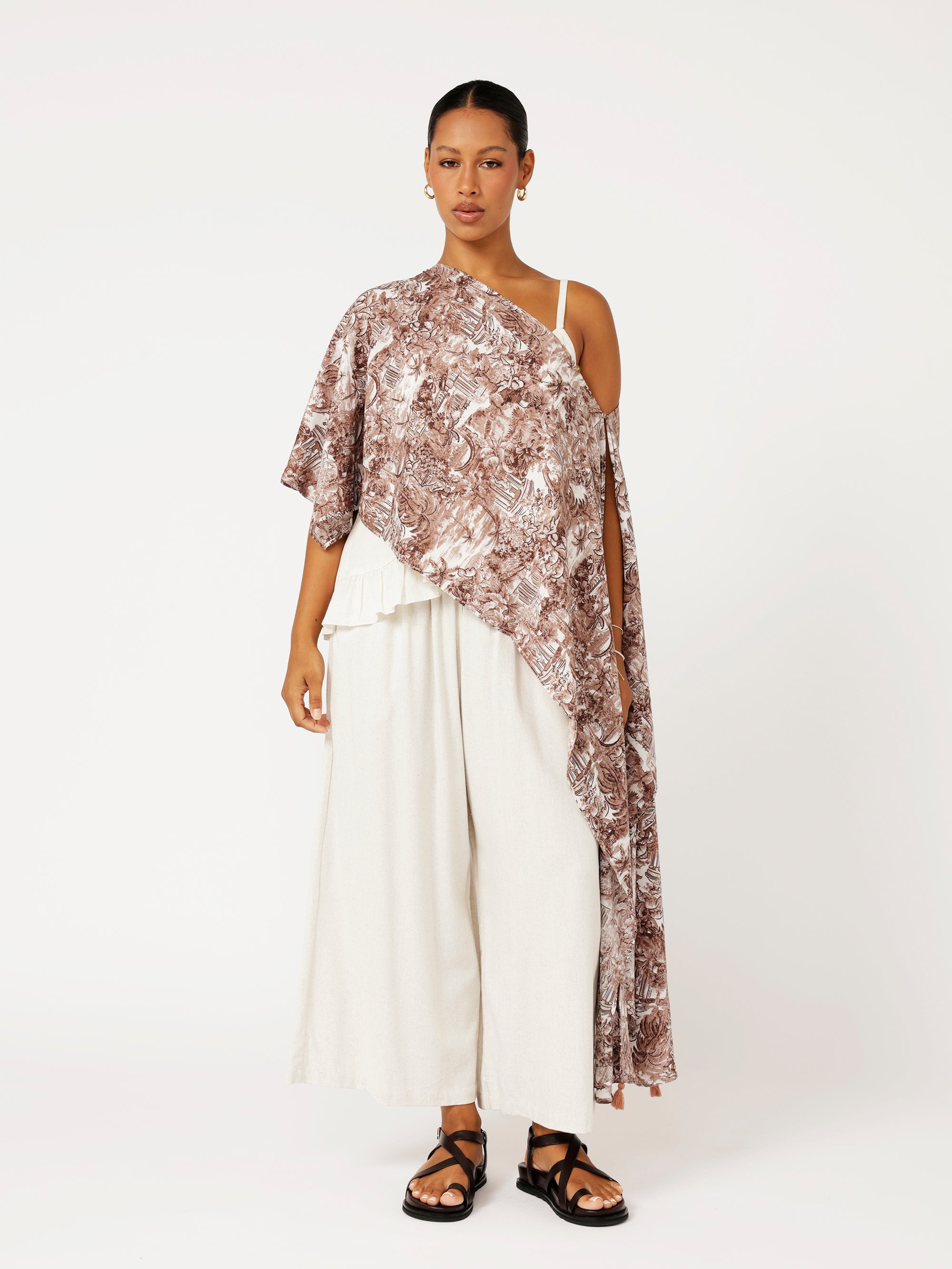 Soiree Wrap | Lost City Brown