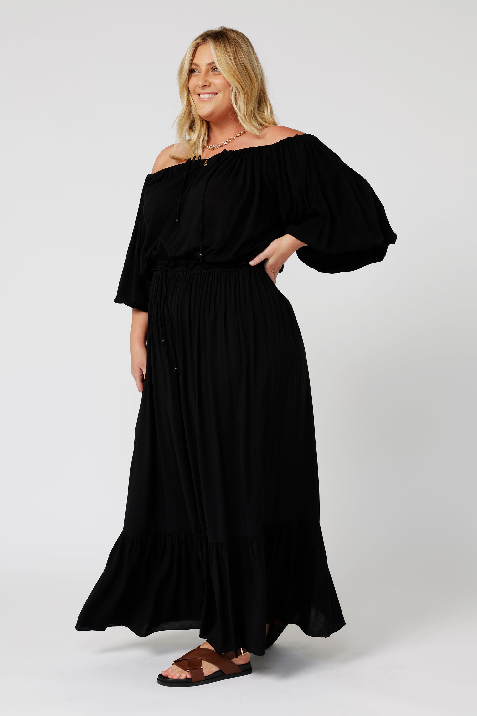 Eden Skirt | Black - Saffron Road