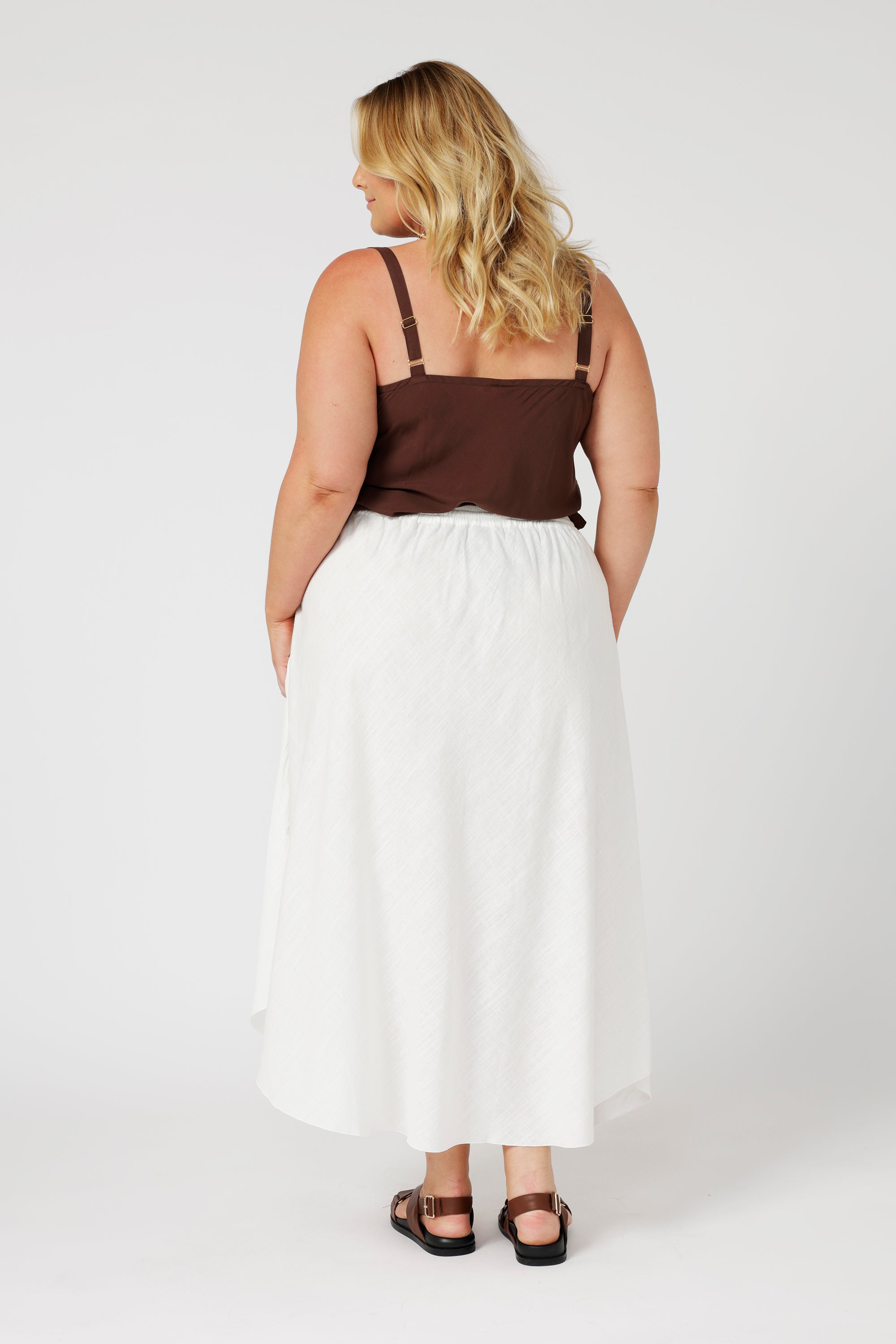 Slip Top | Chocolate - Saffron Road