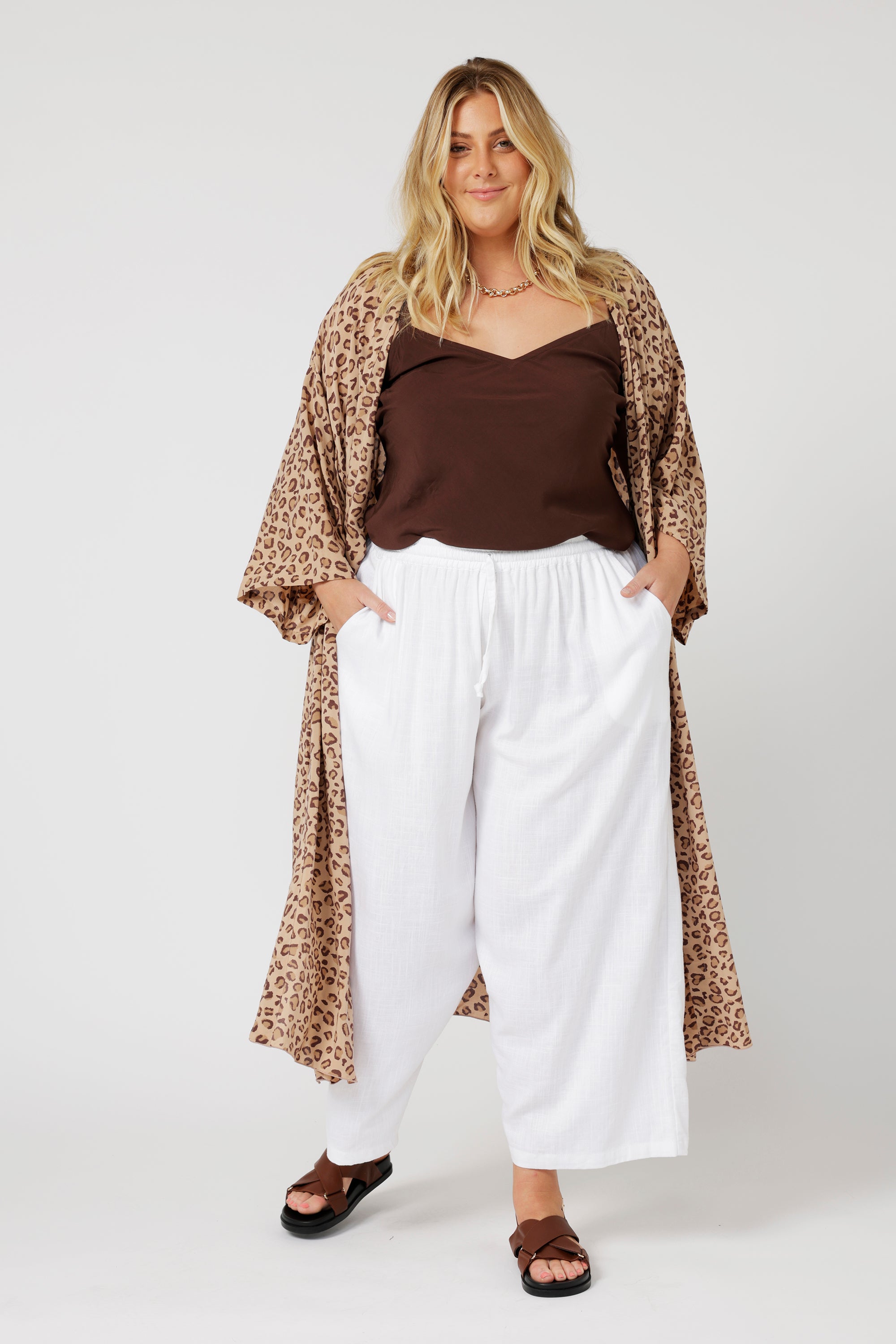 Slip Top | Chocolate - Saffron Road
