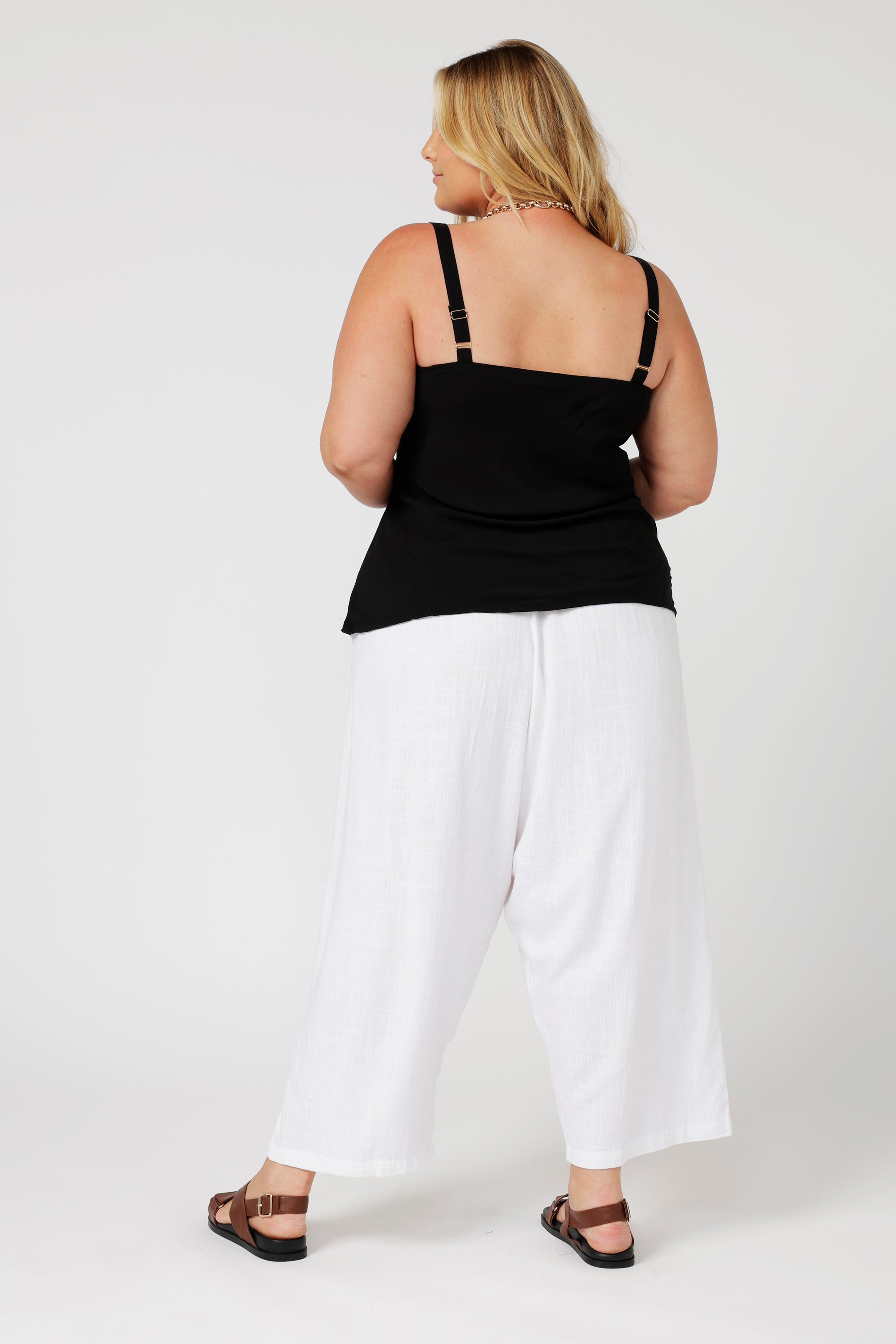 Slip Top | Black - Saffron Road