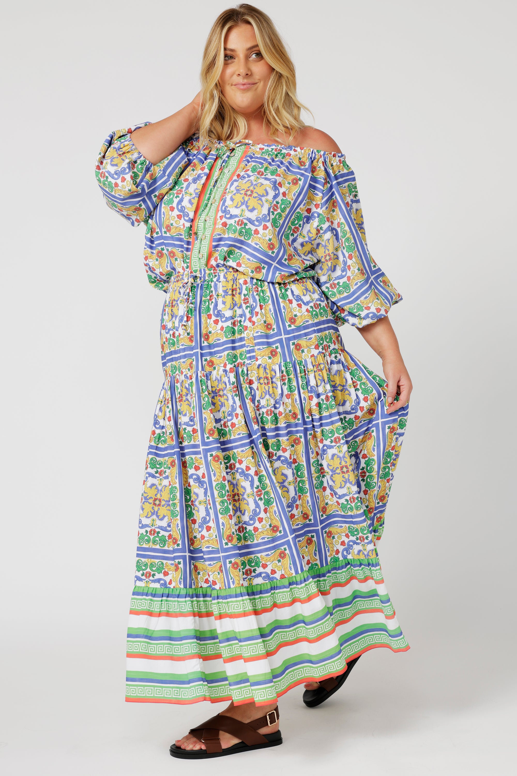 Paris Night Top | Sicilian Blue - Saffron Road