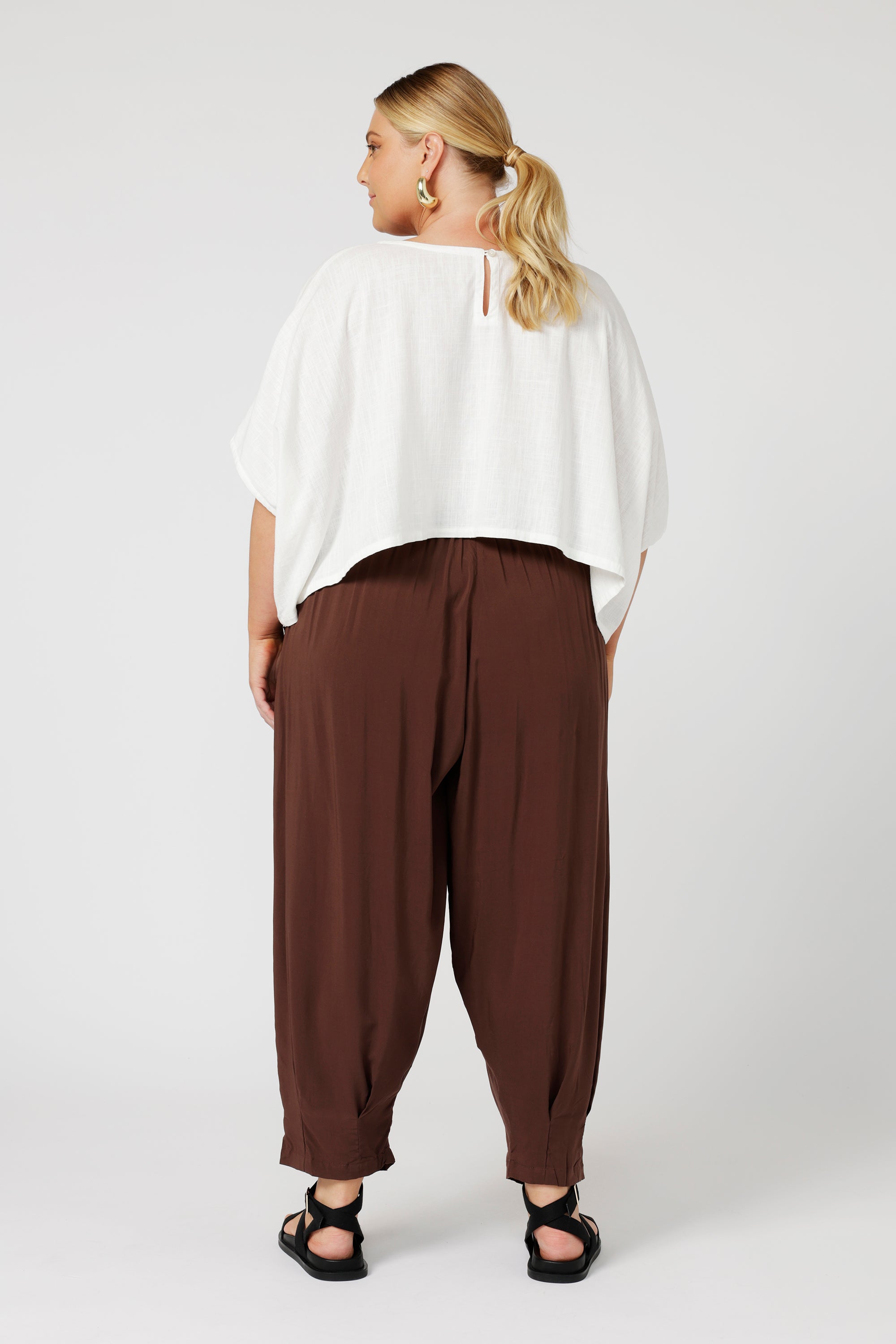 Paradise Pant | Chocolate - Saffron Road