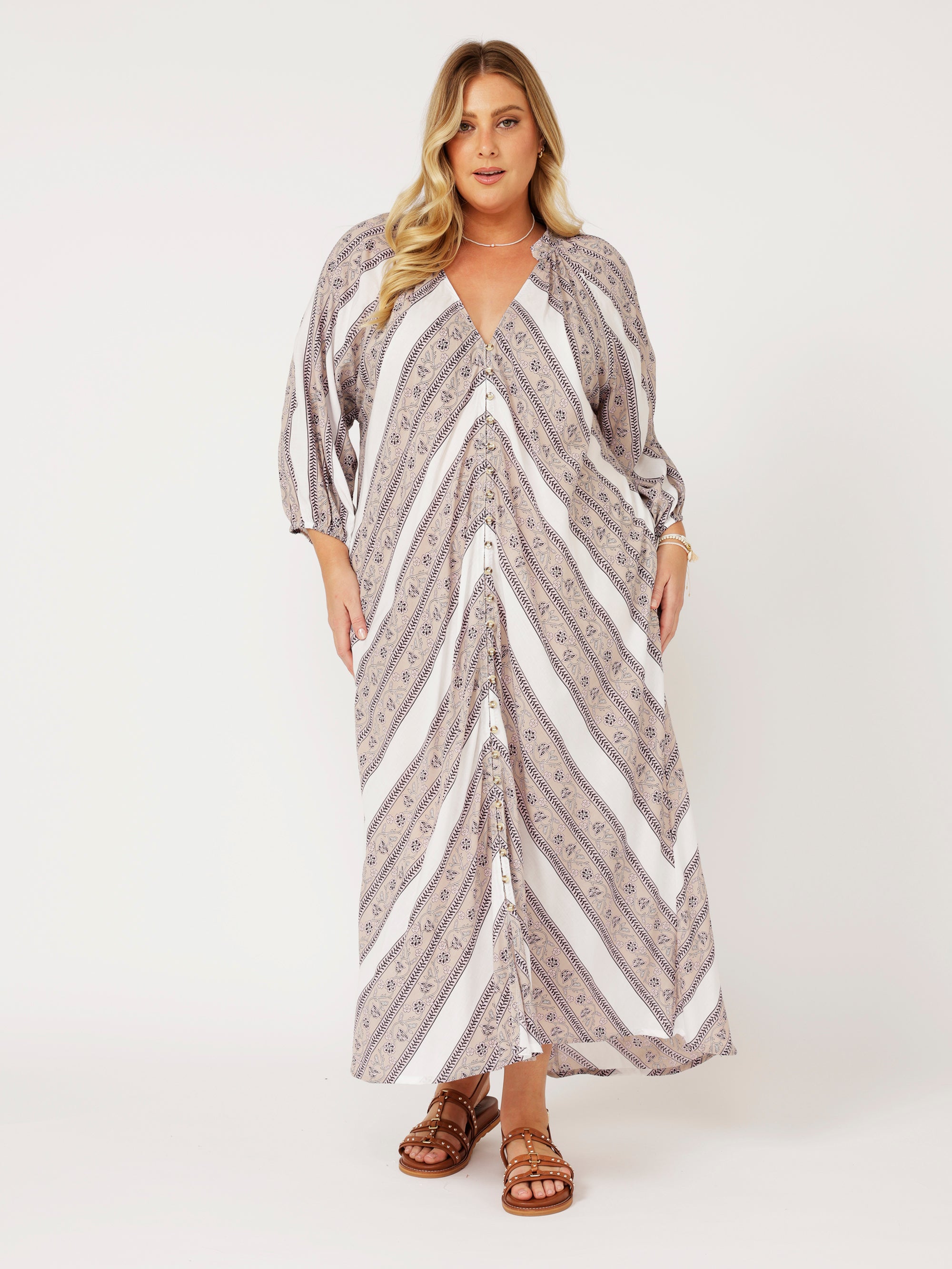 Take Me Away Dress | Violet Tapestry | Limited Edition - Saffron Road