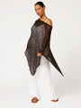Poncho Knit | Chocolate
