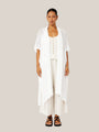 Knit Kaftan | White